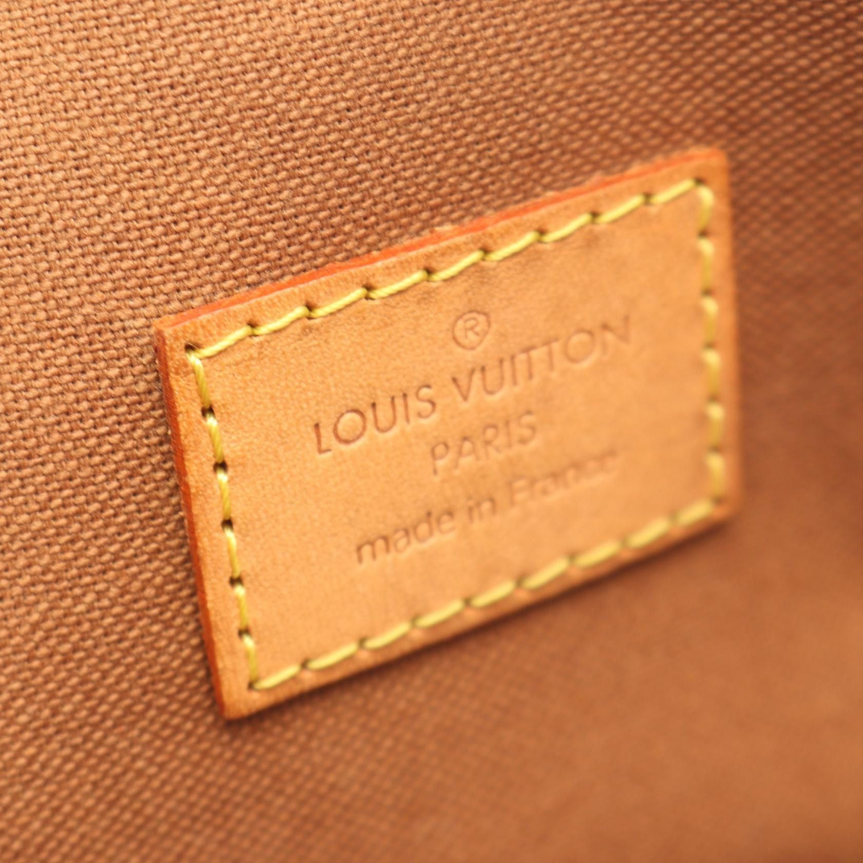 Louis Vuitton Louis Vuitton Louis Vuitton Lockit Vertical Monogram Handbag Textile Handbag M40103 DUTY FREE for USA Size ONE SIZE - 4 Thumbnail