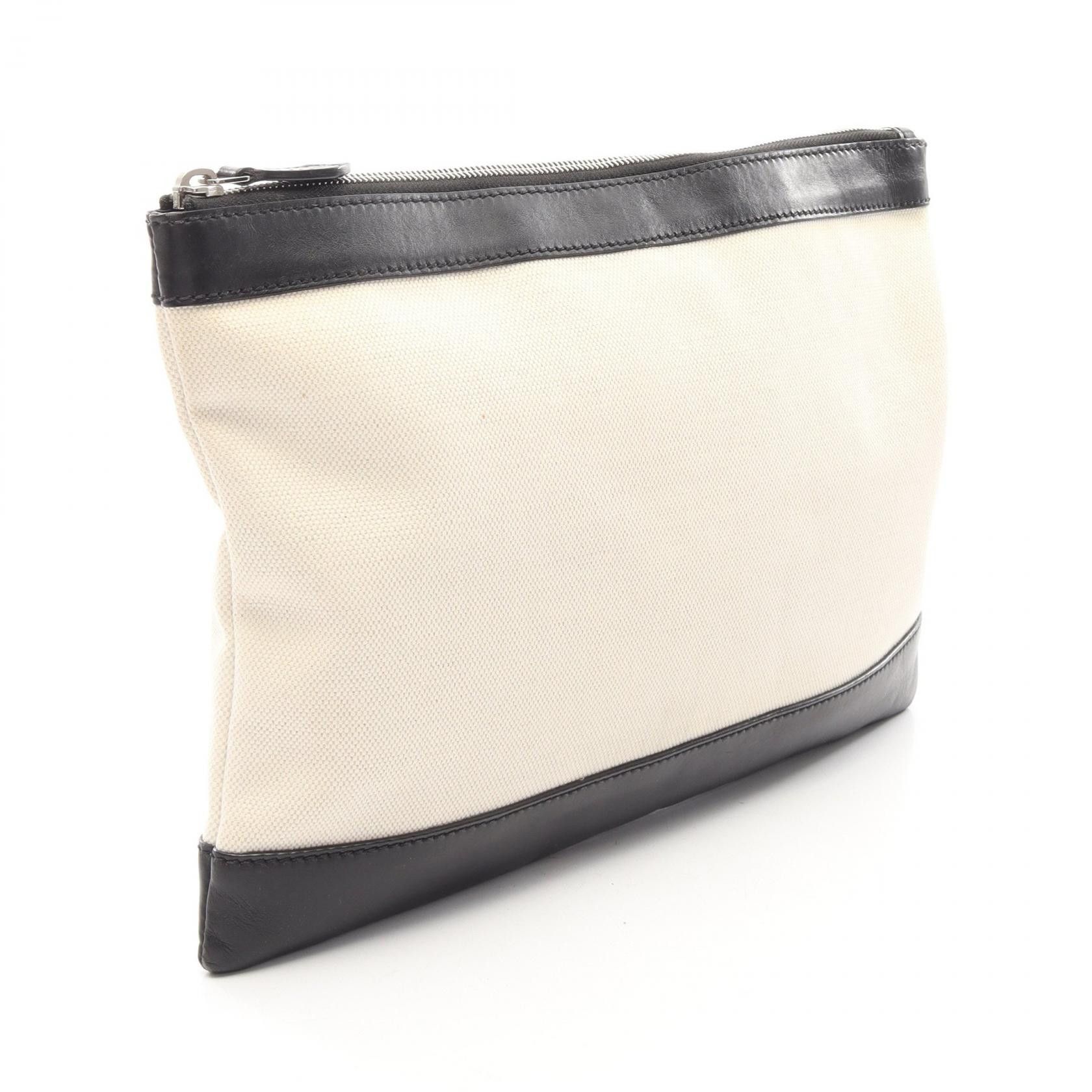 Balenciaga Balenciaga Balenciaga Navy Clip M clutch bag Leather Clutch Bag 373834 DUTY FREE for USA Size ONE SIZE - 2 Thumbnail