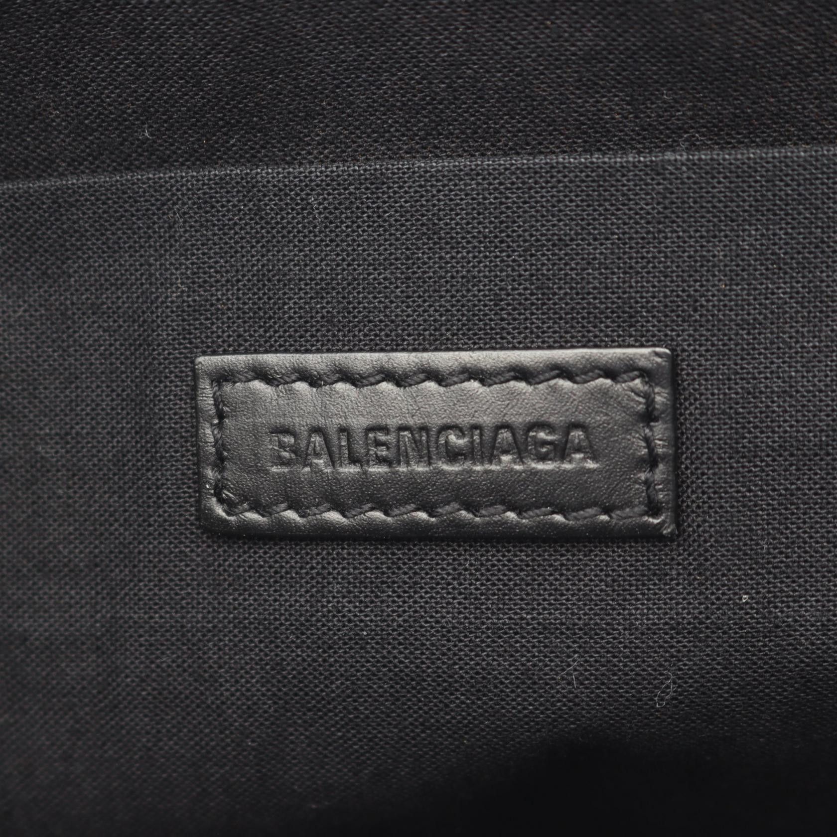 Balenciaga Balenciaga Balenciaga Navy Clip M clutch bag Leather Clutch Bag 373834 DUTY FREE for USA Size ONE SIZE - 4 Thumbnail