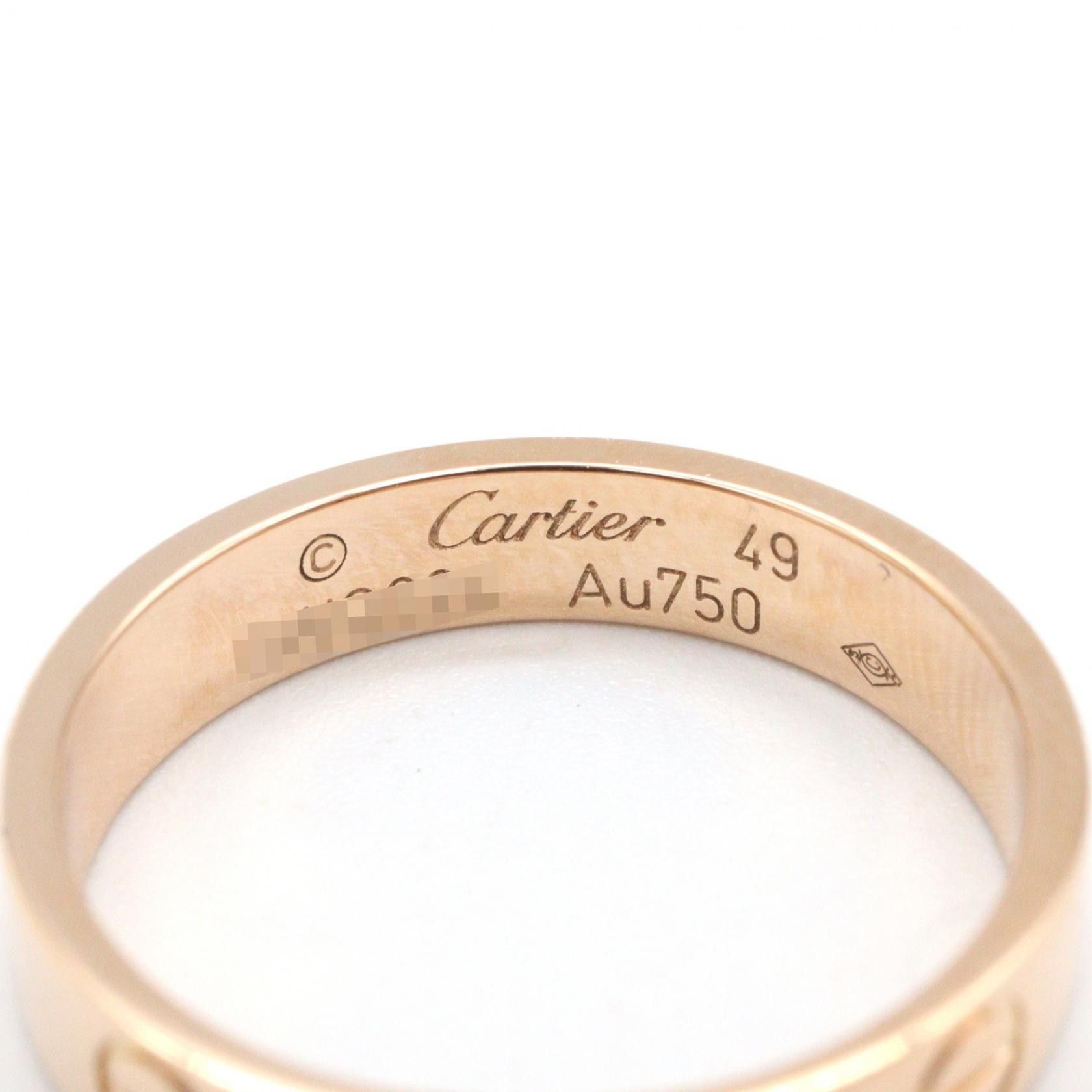 Cartier Cartier Cartier Mini Love Au750 Ring Size 8 Precious Metal Ring B4085200 DUTY FREE for USA Size ONE SIZE - 3 Thumbnail