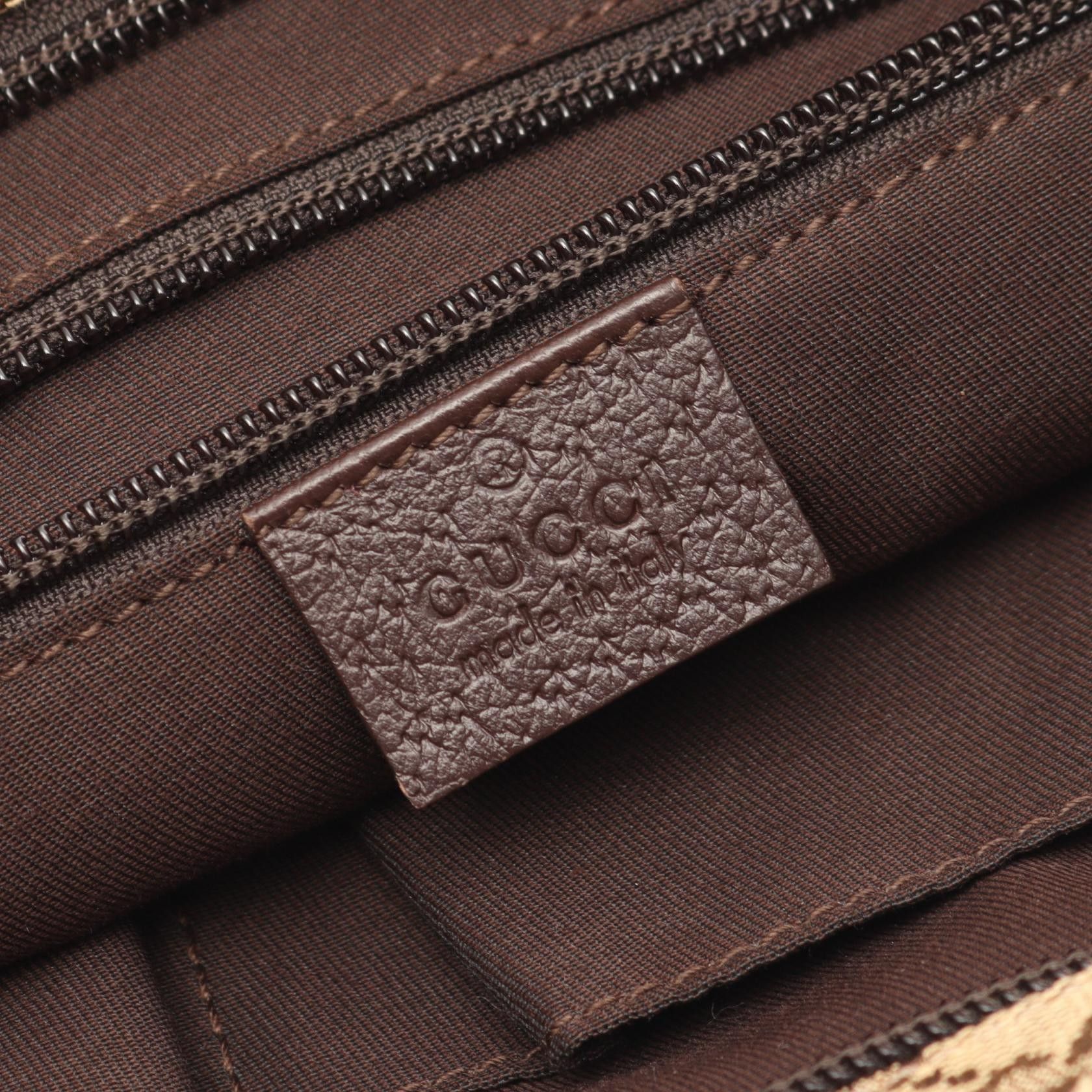 Gucci Gucci Gucci GG Canvas Shoulder Bag Leather Shoulder Bag 256100 DUTY FREE for USA Size ONE SIZE - 4 Thumbnail