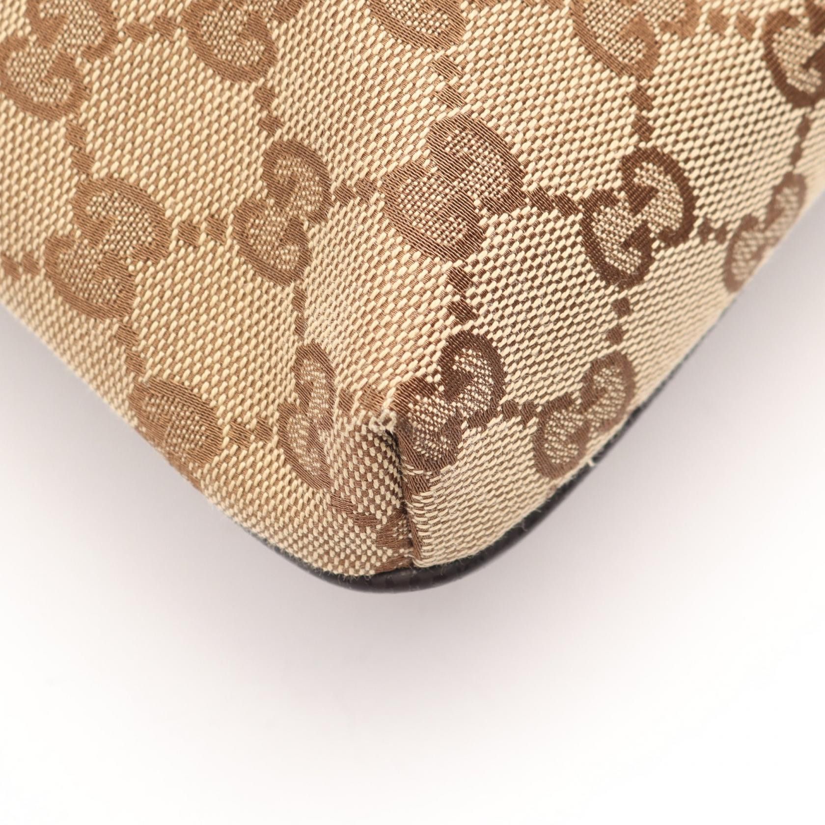 Gucci Gucci Gucci GG Canvas Shoulder Bag Leather Shoulder Bag 256100 DUTY FREE for USA Size ONE SIZE - 5 Thumbnail