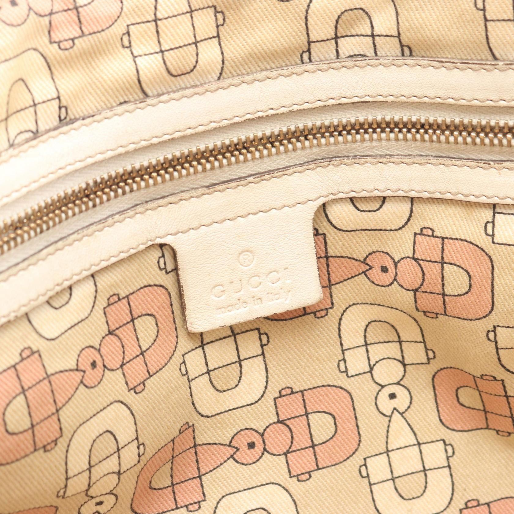 Gucci Gucci Gucci GG Canvas Tote Bag Leather Tote Bag 137396 DUTY FREE for USA Size ONE SIZE - 4 Thumbnail