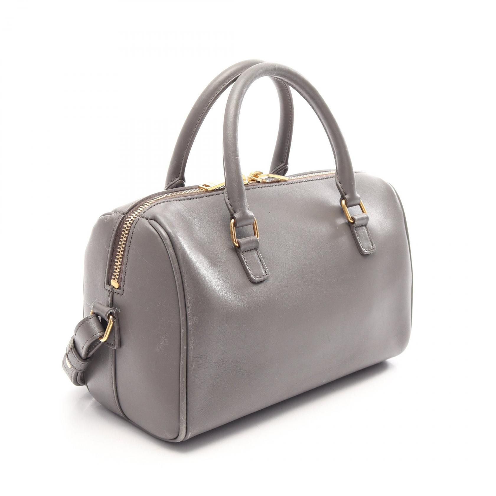 Yves Saint Laurent Yves Saint Laurent Saint Laurent Paris Baby Duffle Leather 2way Handbag Leather Handbag 400422 DUTY FREE for USA Size ONE SIZE - 2 Thumbnail