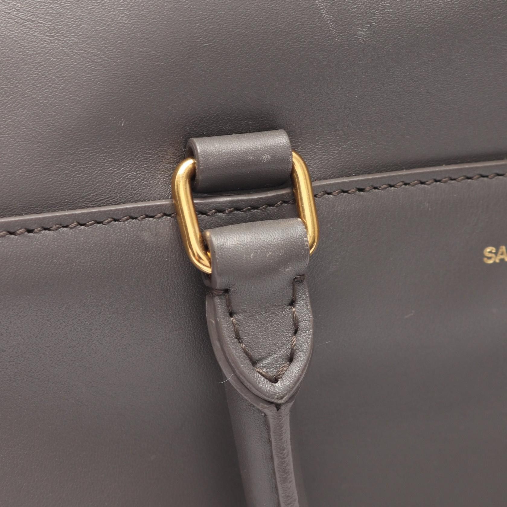 Yves Saint Laurent Yves Saint Laurent Saint Laurent Paris Baby Duffle Leather 2way Handbag Leather Handbag 400422 DUTY FREE for USA Size ONE SIZE - 5 Thumbnail