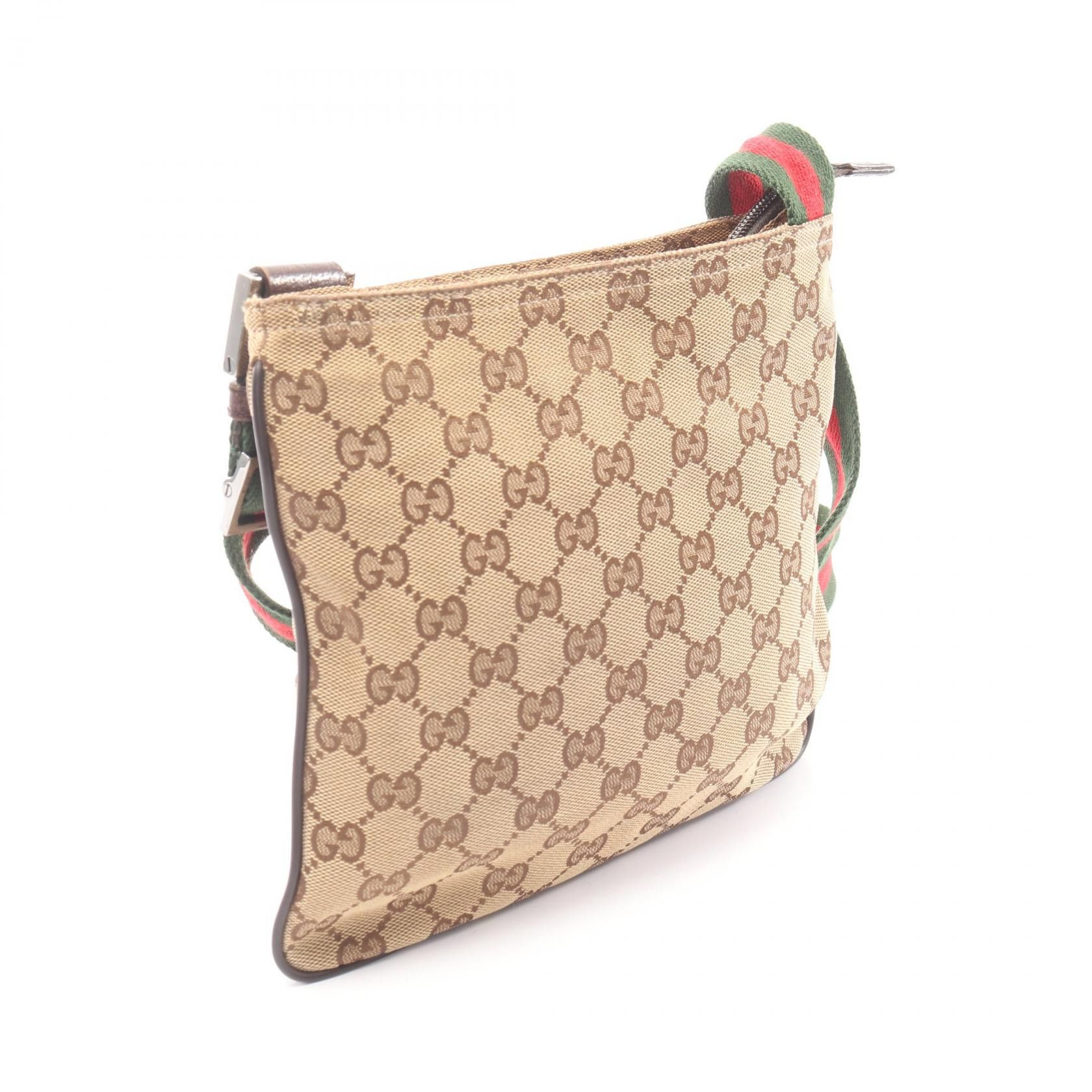 Gucci Gucci Gucci GG Canvas Shoulder Bag Textile Shoulder Bag 146309 DUTY FREE for USA Size ONE SIZE - 2 Thumbnail
