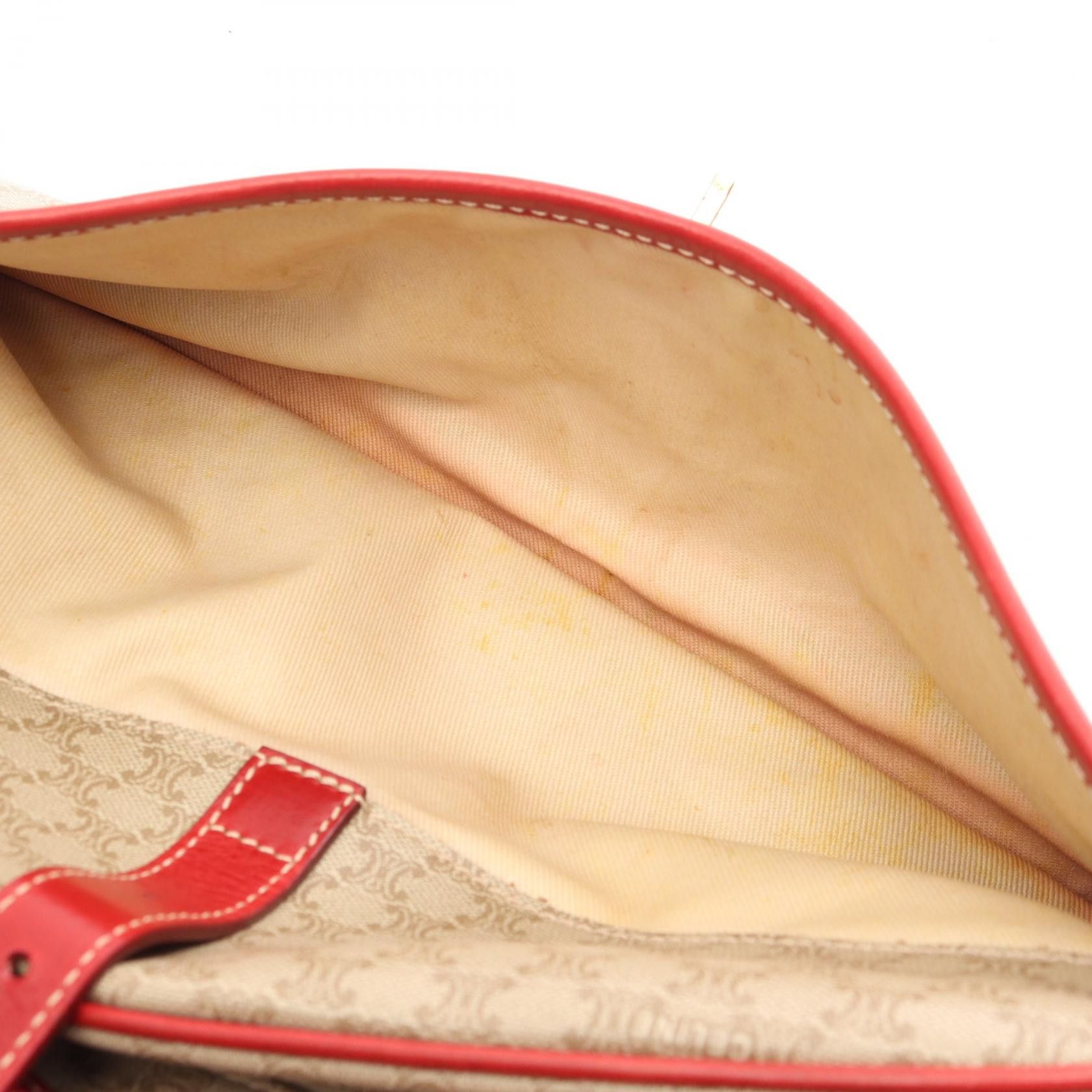 Celine Celine CELINE Macadam PVC Coated Canvas Leather Handbag Textile Handbag DUTY FREE for USA Size ONE SIZE - 9 Thumbnail