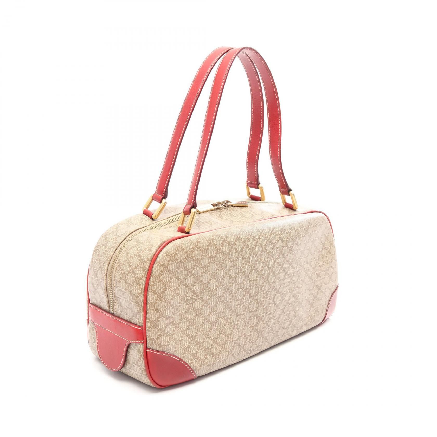 Celine Celine CELINE Macadam PVC Coated Canvas Leather Handbag Textile Handbag DUTY FREE for USA Size ONE SIZE - 2 Thumbnail