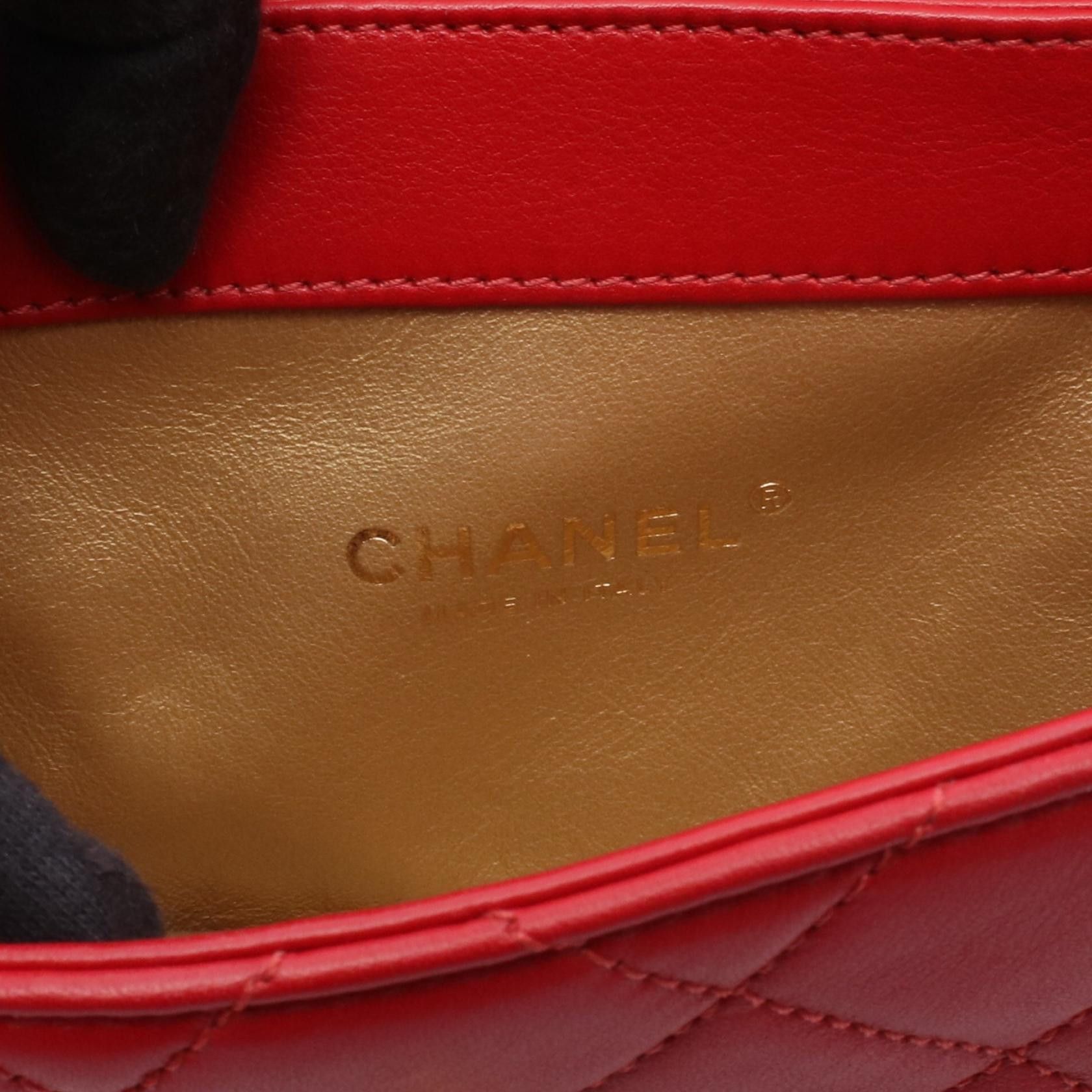 Chanel Chanel CHANEL Matelasse Lambskin Shoulder Bag Leather Shoulder Bag DUTY FREE for USA Size ONE SIZE - 4 Thumbnail