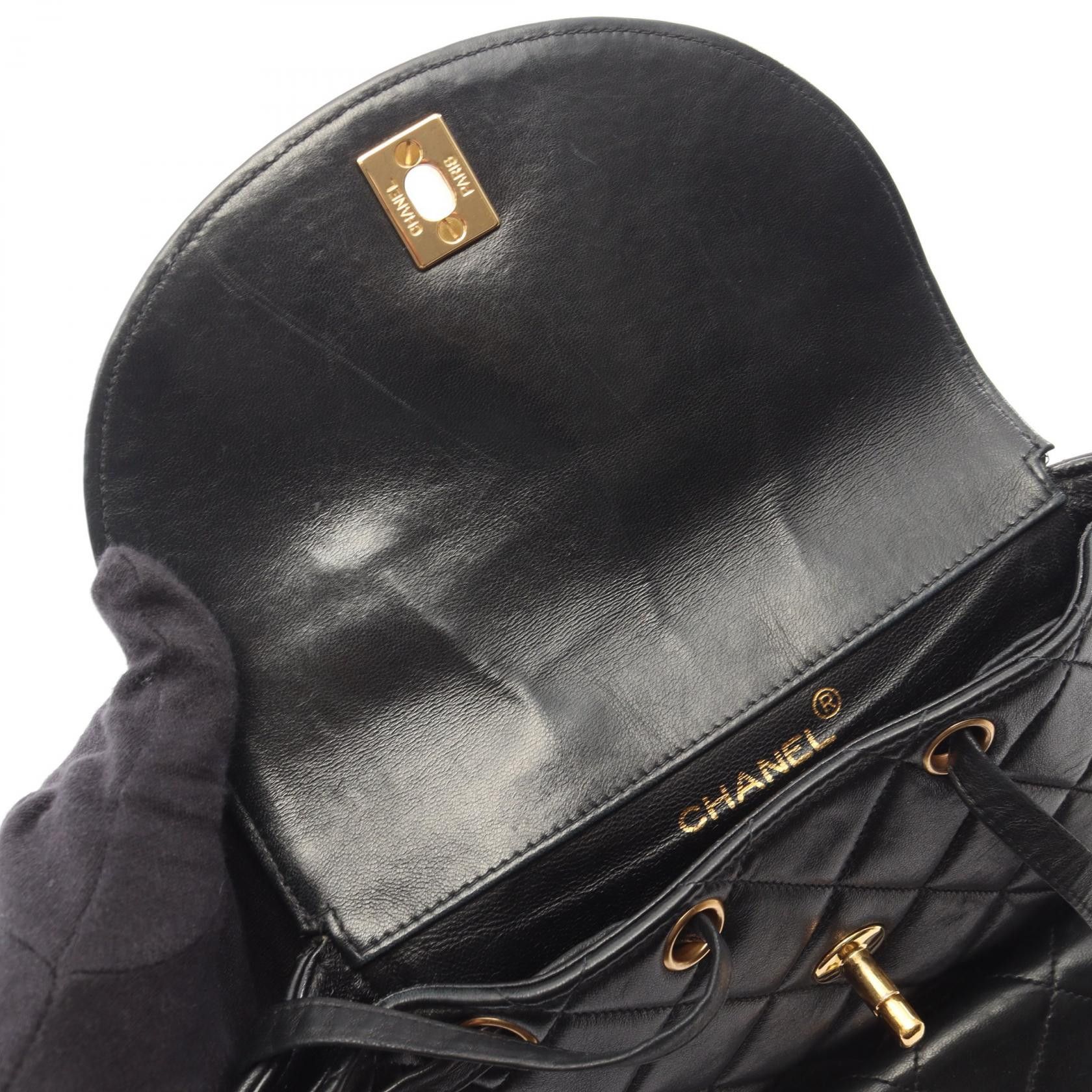 Chanel Chanel Chanel Matelasse Lambskin Backpack Leather Backpack A10177 DUTY FREE for USA Size ONE SIZE - 9 Thumbnail