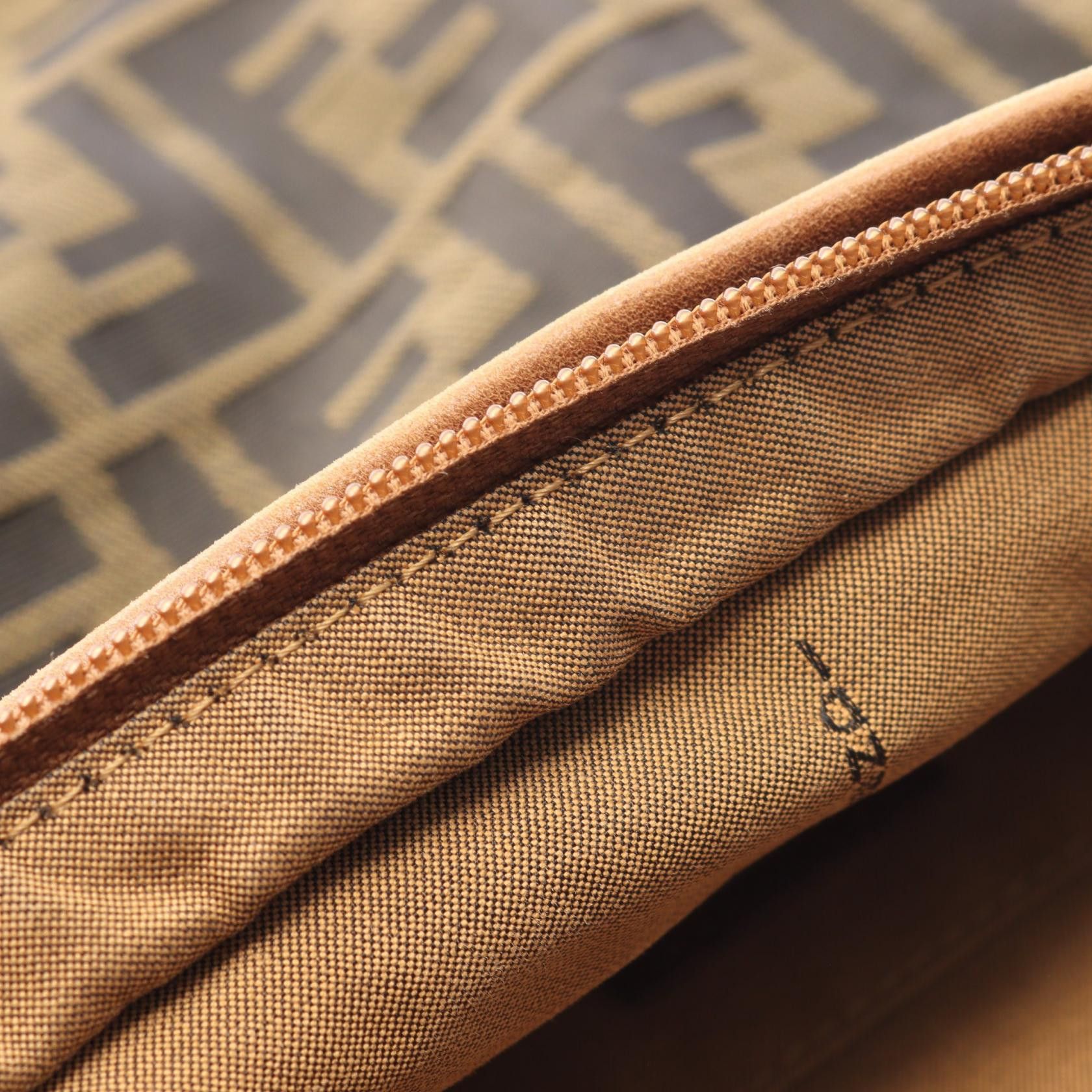 Fendi Fendi Fendi Zucca Canvas Leather Shoulder Bag Textile Shoulder Bag 7VA152 DUTY FREE for USA Size ONE SIZE - 10 Thumbnail