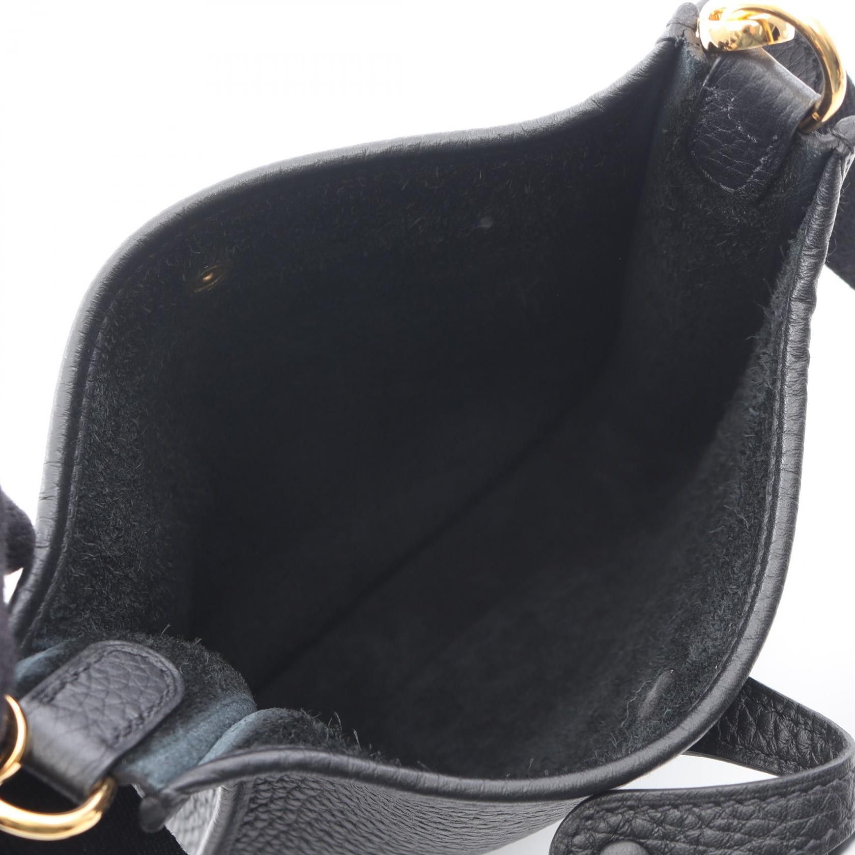 Hermes Hermes Hermes Evelyne TPM Clemence Shoulder Bag Leather Shoulder Bag K DUTY FREE for USA Size ONE SIZE - 3 Thumbnail