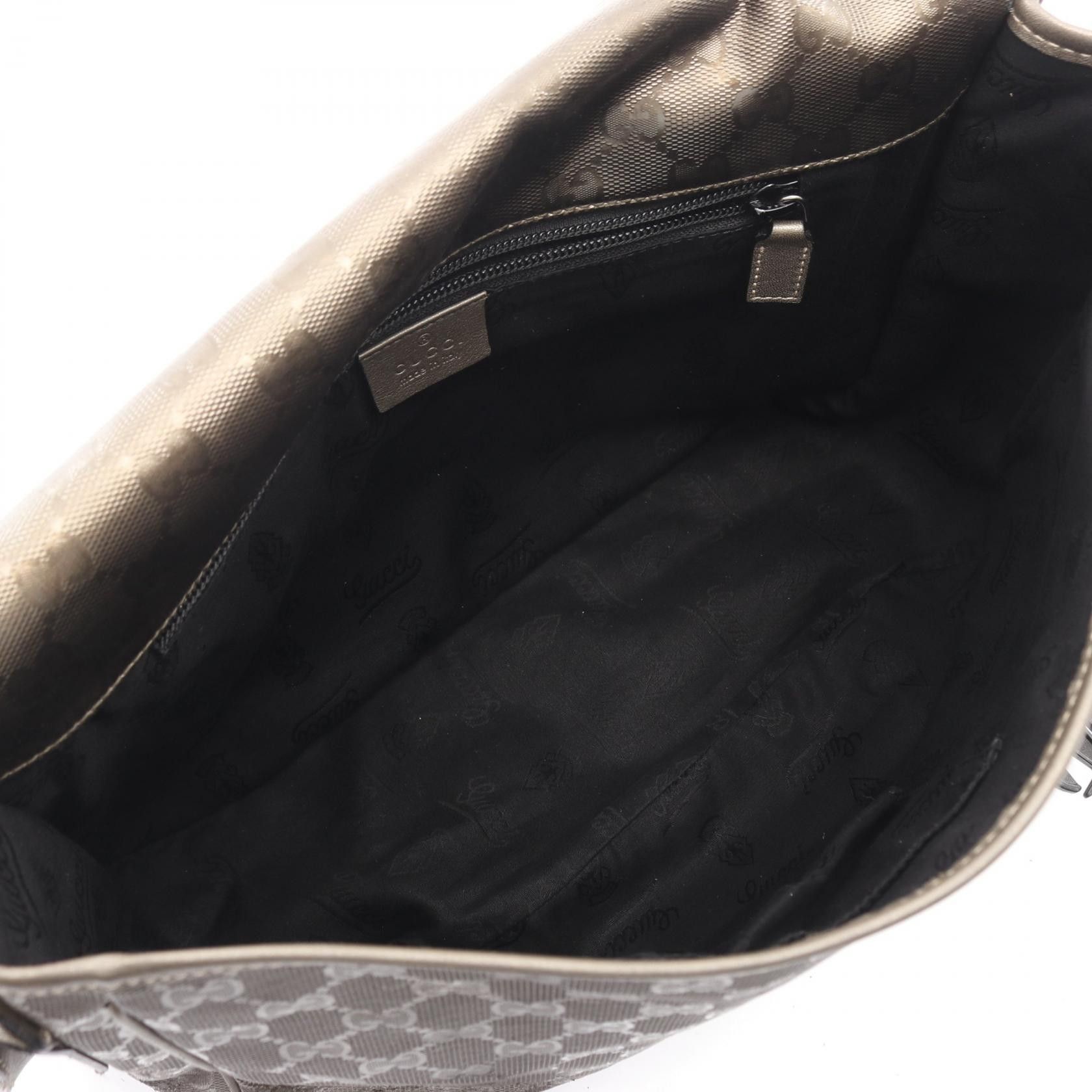 Gucci Gucci Gucci GG Imprime Coated Canvas Shoulder Bag Plastic / Synthetic Shoulder Bag 201732 DUTY FREE for USA Size ONE SIZE - 3 Thumbnail