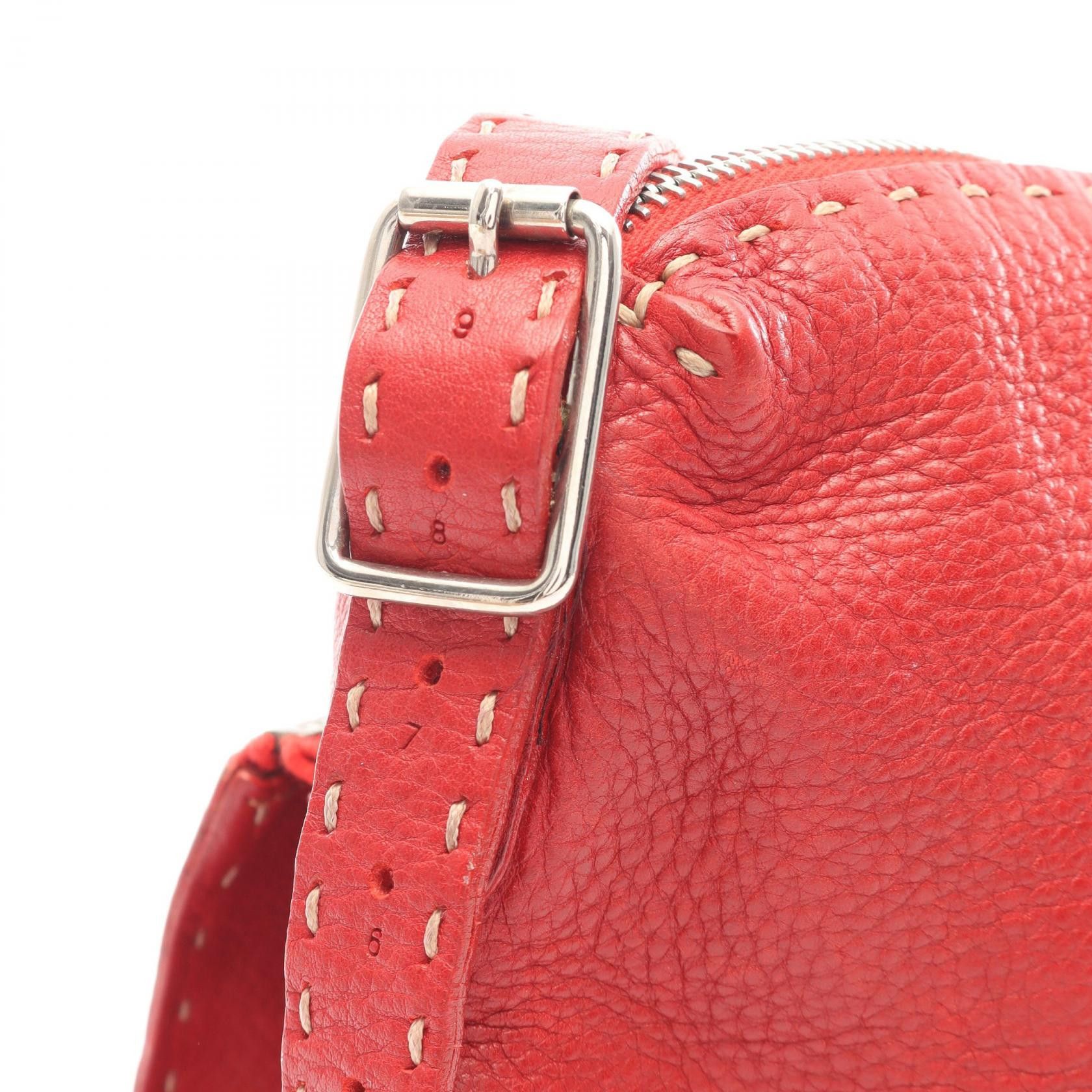 Fendi Fendi Fendi Selleria Leather Shoulder Bag Leather Shoulder Bag DUTY FREE for USA Size ONE SIZE - 6 Thumbnail