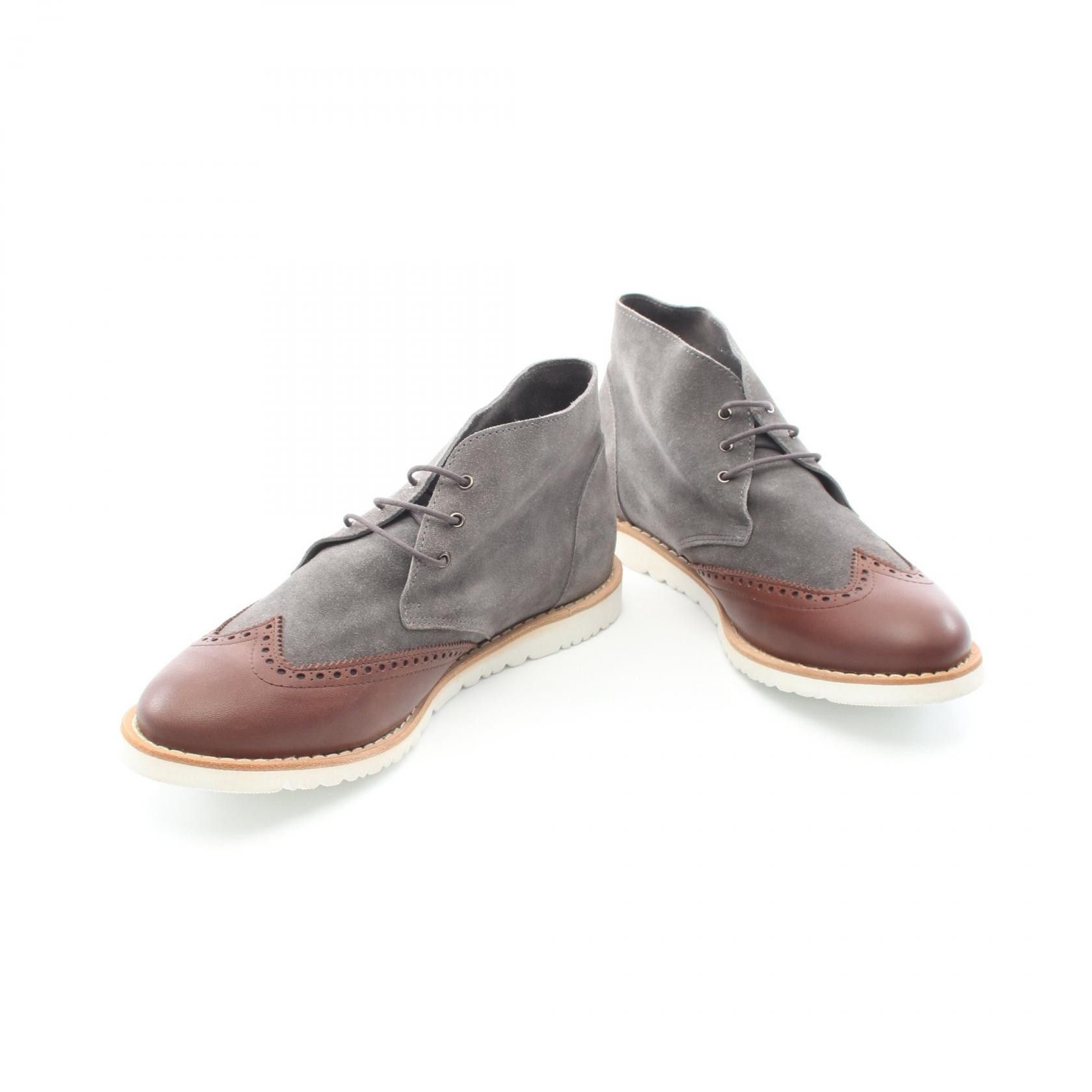 Emporio Armani Emporio Armani Emporio Armani Suede Leather Chukka Boots Leather Shoes DUTY FREE for USA Size ONE SIZE - 3 Thumbnail