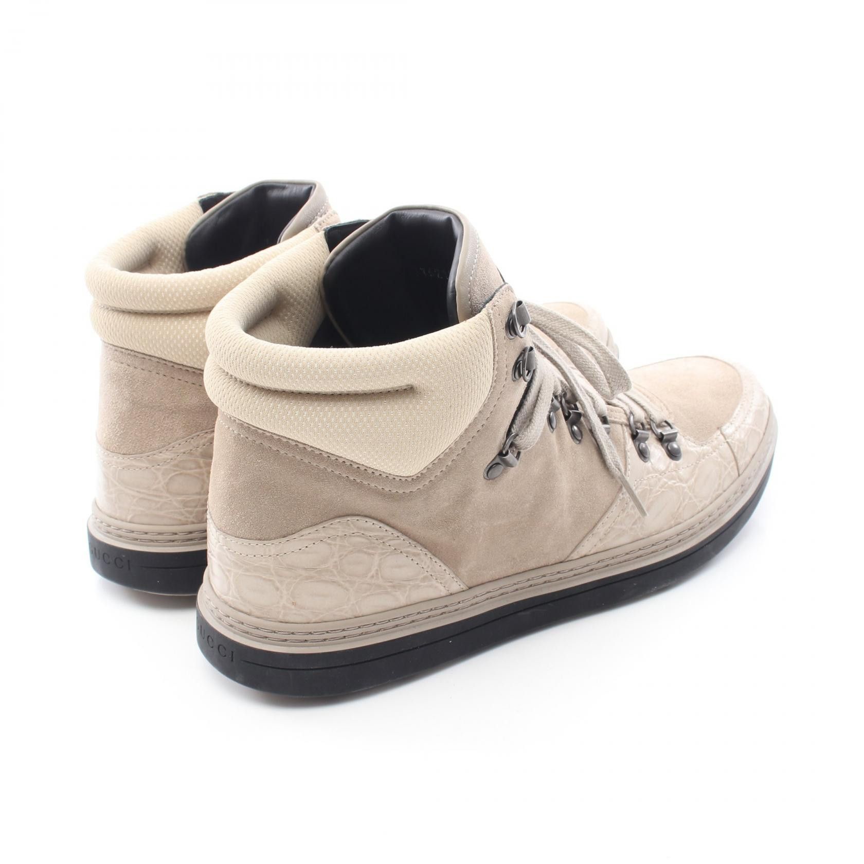 Gucci Gucci Gucci Interlocking G Leather Sneakers Limited Leather Shoes 376212 DUTY FREE for USA Size ONE SIZE - 2 Thumbnail