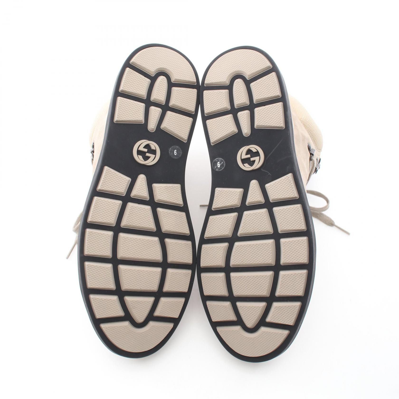 Gucci Gucci Gucci Interlocking G Leather Sneakers Limited Leather Shoes 376212 DUTY FREE for USA Size ONE SIZE - 4 Thumbnail