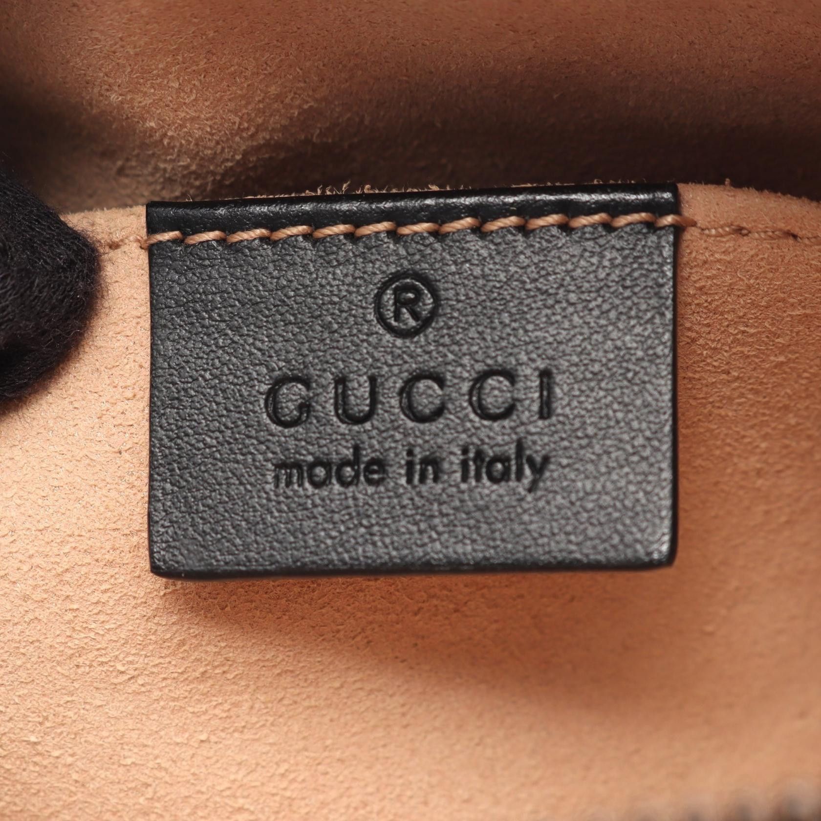 Gucci Gucci Gucci GG Marmont Leather Mini Shoulder Bag Leather Shoulder Bag 448065 DUTY FREE for USA Size ONE SIZE - 4 Thumbnail