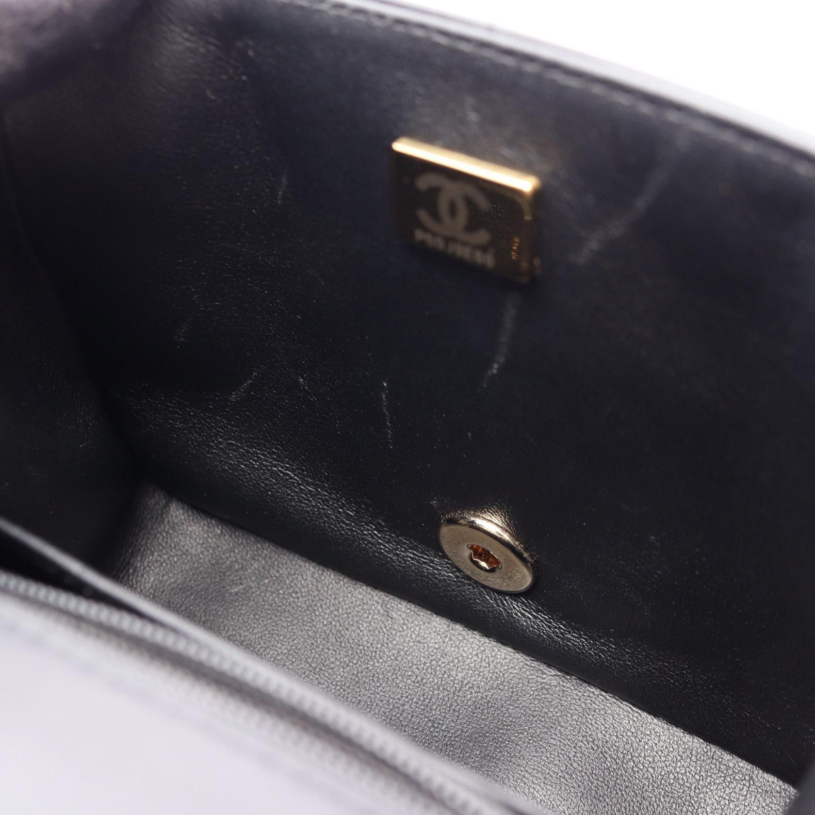 Chanel Chanel Chanel Mini Flap Lambskin Shoulder Bag Leather Shoulder Bag AS3744 DUTY FREE for USA Size ONE SIZE - 6 Thumbnail
