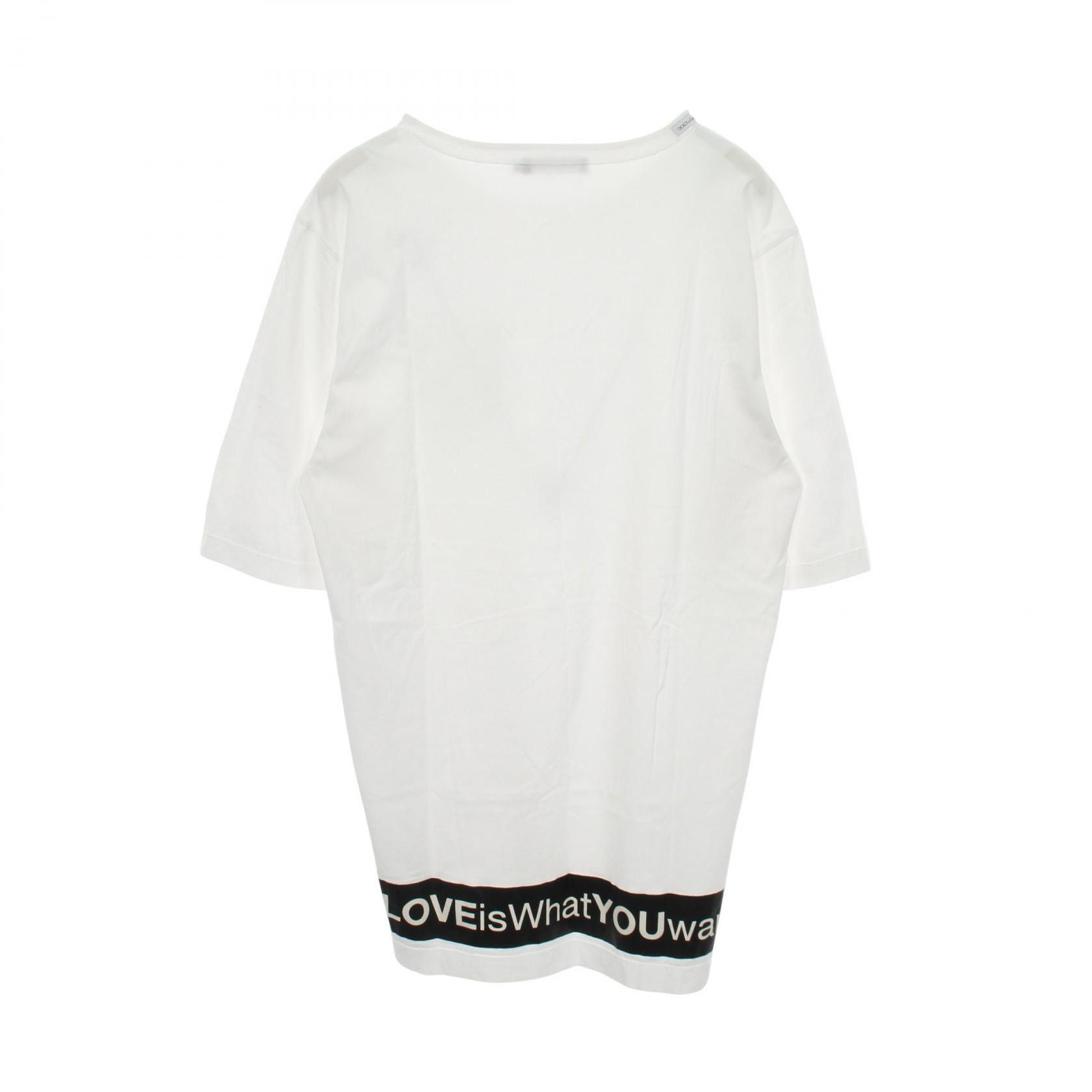 Dolce & Gabbana Dolce & Gabbana Dolce & Gabbana Cotton T Shirt Textile T-Shirts G8IC0T DUTY FREE for USA Size ONE SIZE - 2 Thumbnail