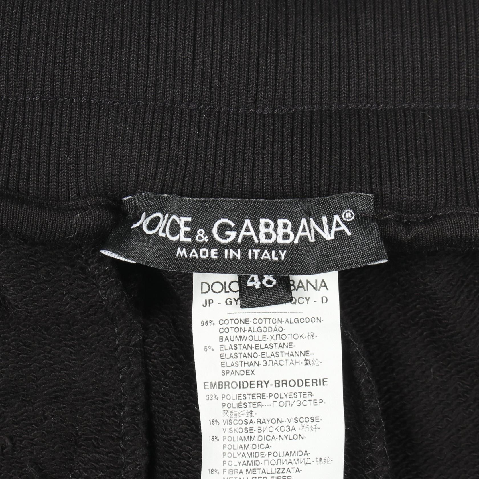 Dolce & Gabbana Dolce & Gabbana Dolce & Gabbana Cotton Pants Textile Pants GY7PAZ DUTY FREE for USA Size ONE SIZE - 3 Thumbnail