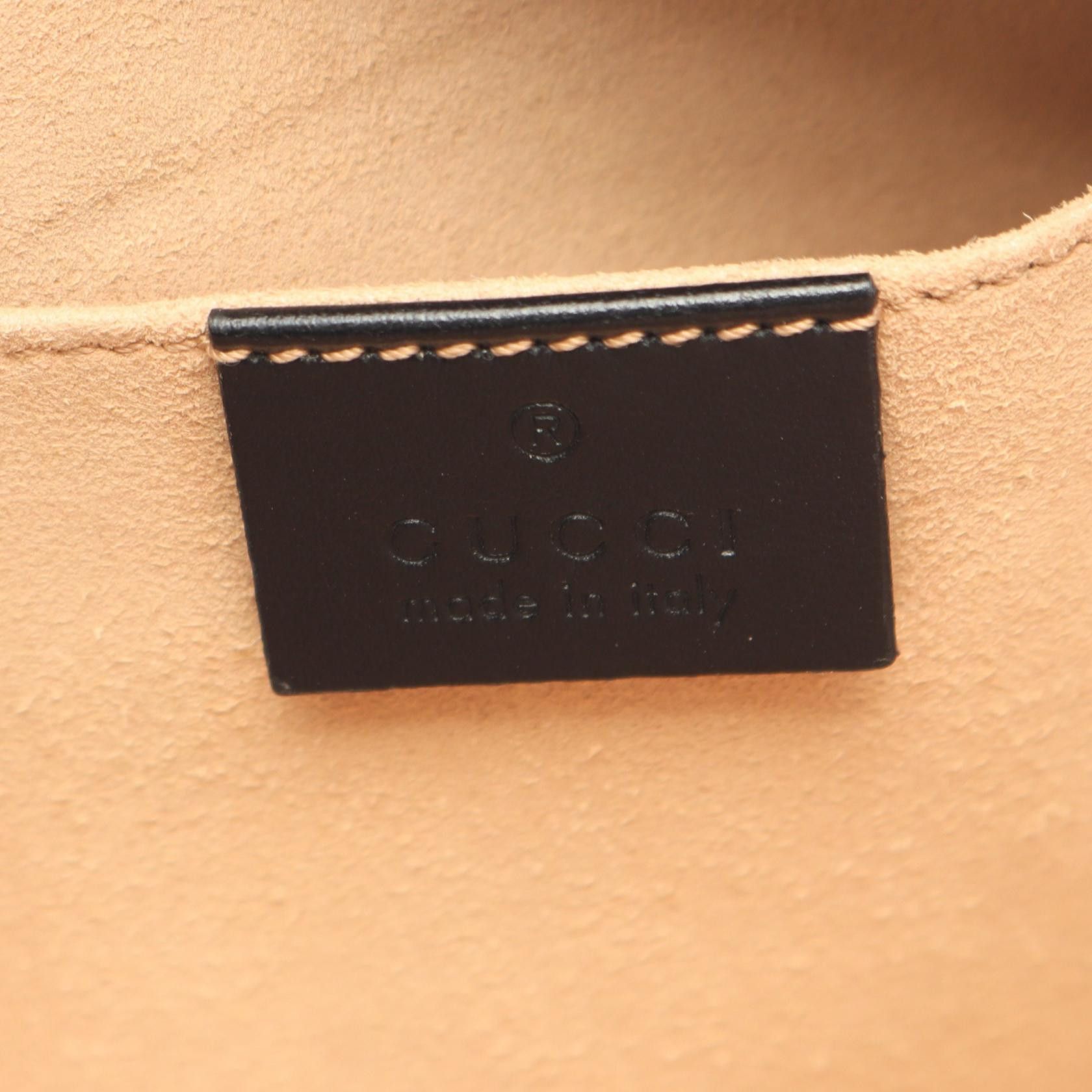 Gucci Gucci Gucci GG Marmont Leather Shoulder Bag Leather Shoulder Bag 447632 DUTY FREE for USA Size ONE SIZE - 4 Thumbnail