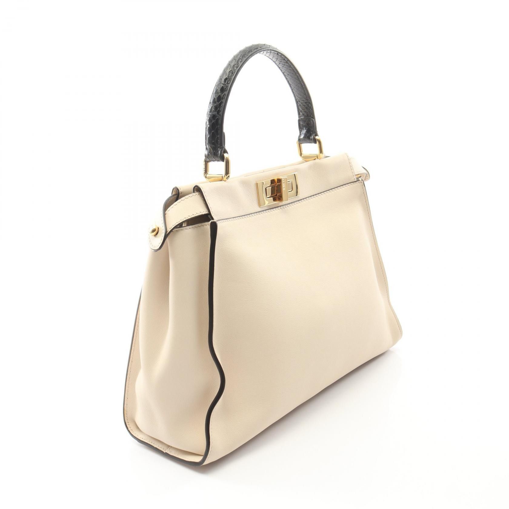 Fendi Fendi FENDI Peekaboo Regular 2way bag Leather Handbag 8BN290-A0VI DUTY FREE for USA Size ONE SIZE - 2 Thumbnail