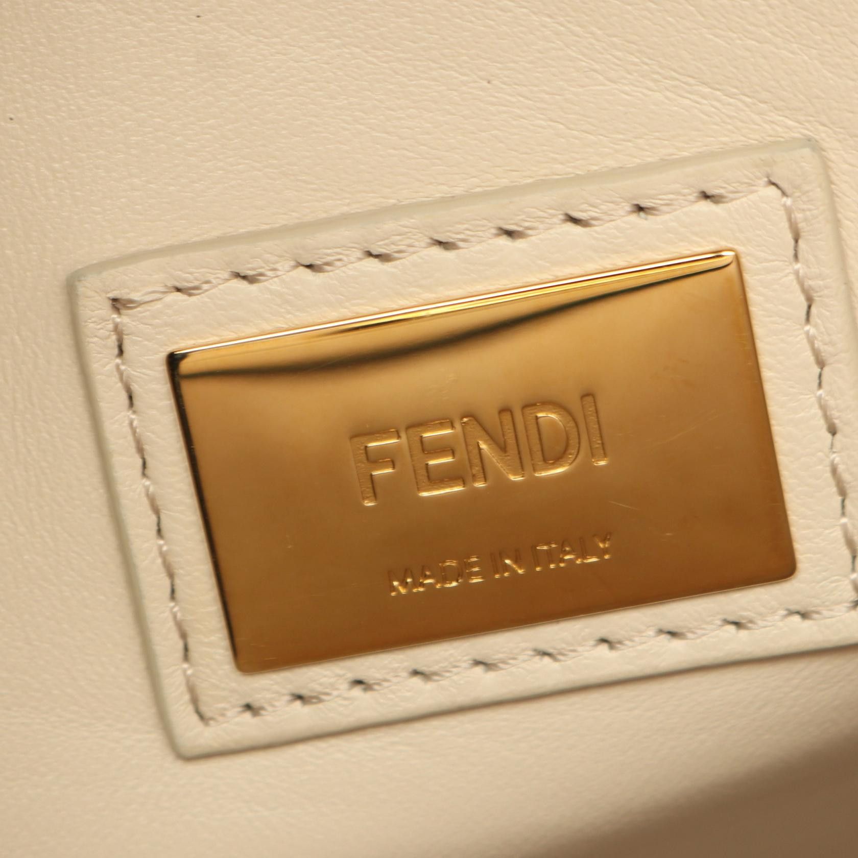Fendi Fendi FENDI Peekaboo Regular 2way bag Leather Handbag 8BN290-A0VI DUTY FREE for USA Size ONE SIZE - 4 Thumbnail