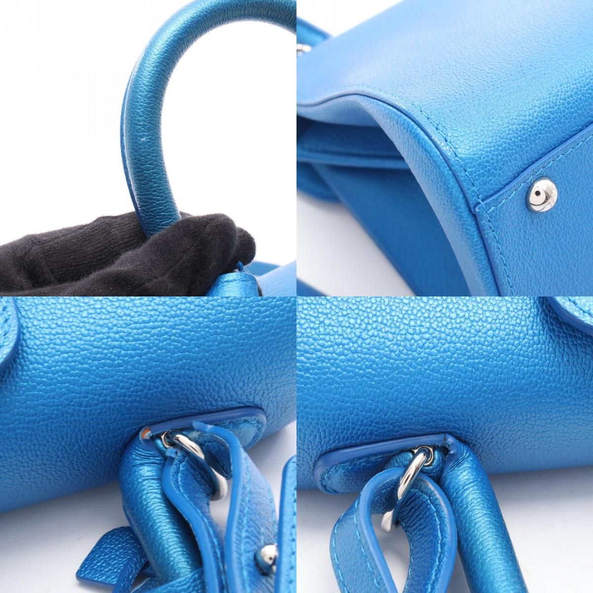 Delvaux Delvaux Delvaux Brillant PM Leather 2way Handbag Leather Handbag AA0569AAM099ZDO DUTY FREE for USA Size ONE SIZE - 10 Thumbnail
