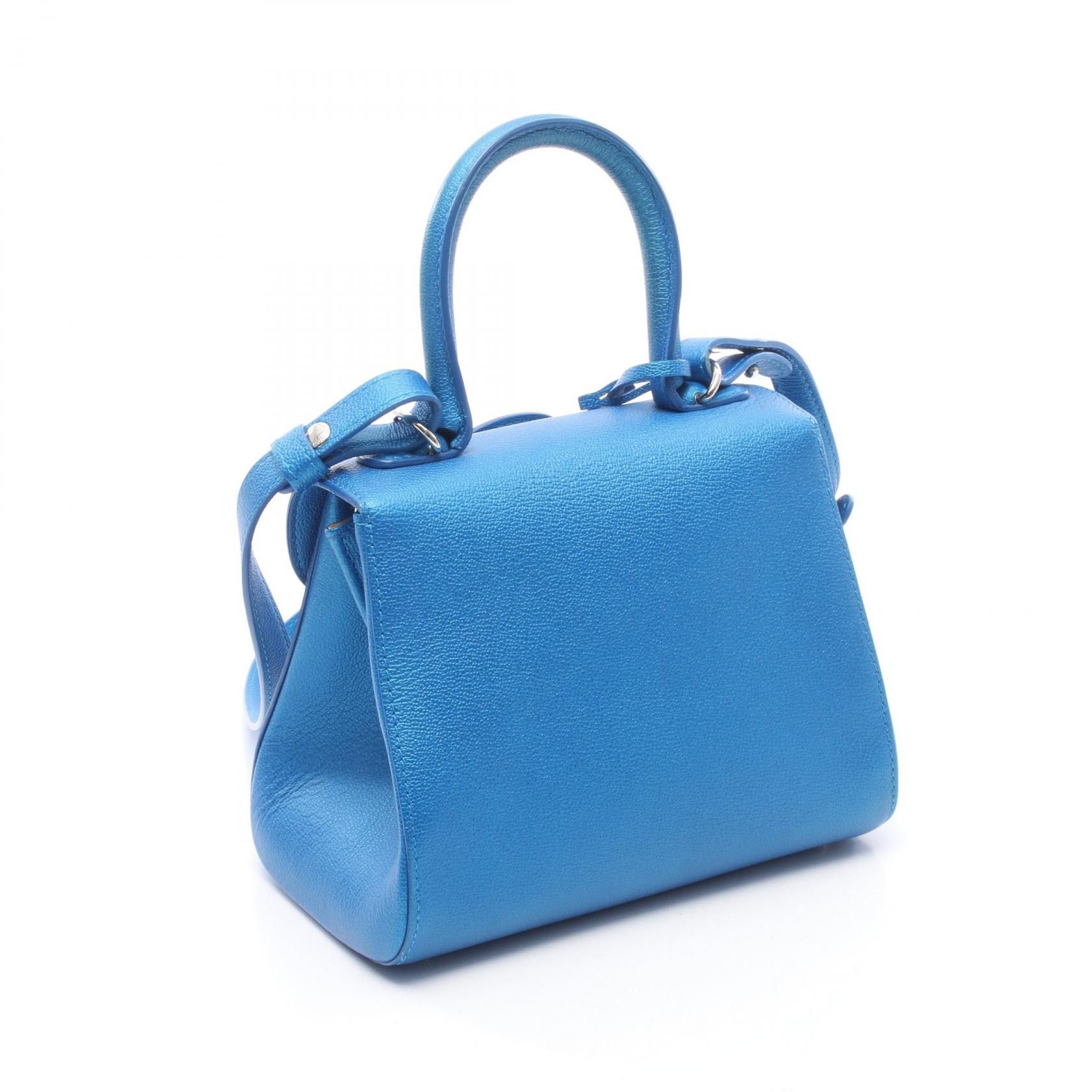 Delvaux Delvaux Delvaux Brillant PM Leather 2way Handbag Leather Handbag AA0569AAM099ZDO DUTY FREE for USA Size ONE SIZE - 2 Thumbnail