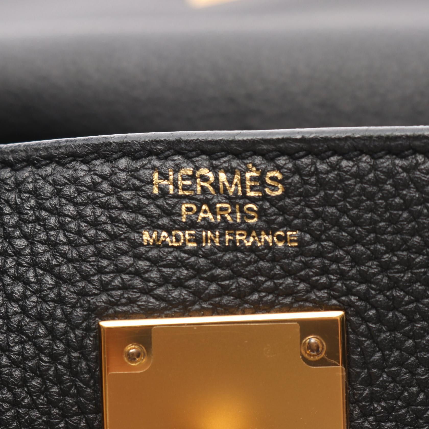 Hermes Hermes Hermes Kelly32 Togo Leather Handbag Stamp A (2017) DUTY FREE for USA Size ONE SIZE - 4 Thumbnail