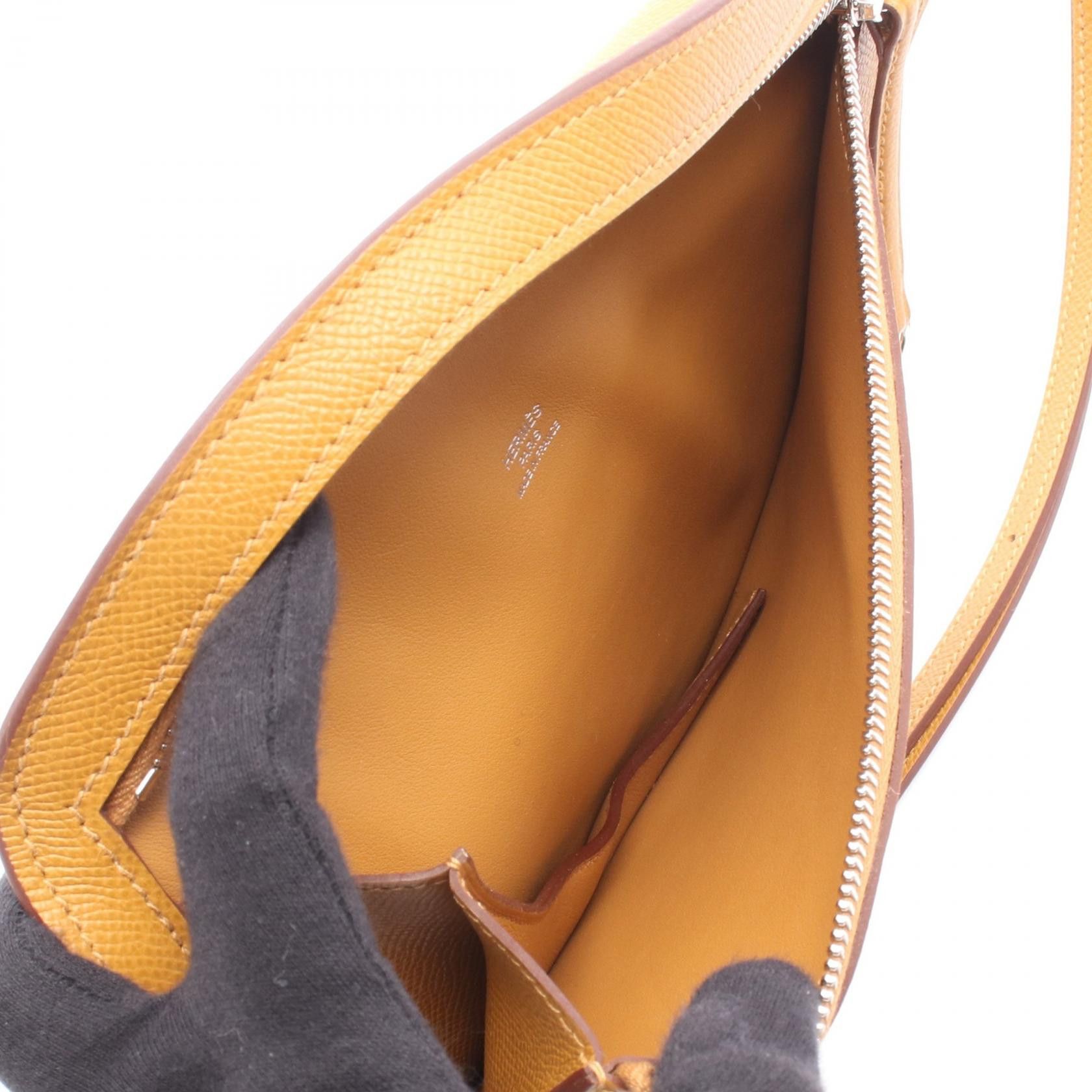 Hermes Hermes Hermes Petit Course Calf Shoulder Bag Leather Shoulder Bag Stamp B (2023) DUTY FREE for USA Size ONE SIZE - 3 Thumbnail