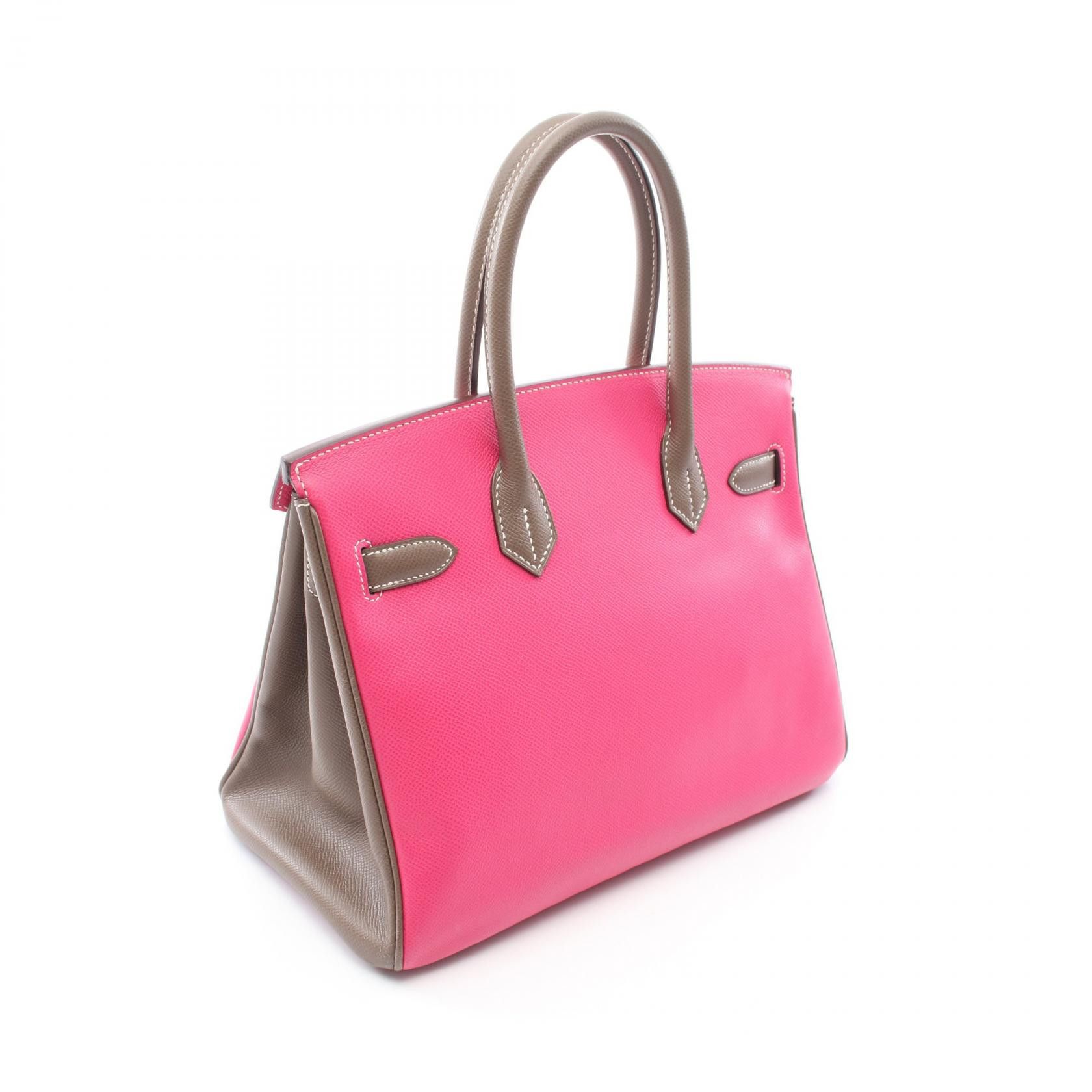 Hermes Hermes Hermes Birkin30 Vau Epsom Leather Handbag P DUTY FREE for USA Size ONE SIZE - 2 Thumbnail
