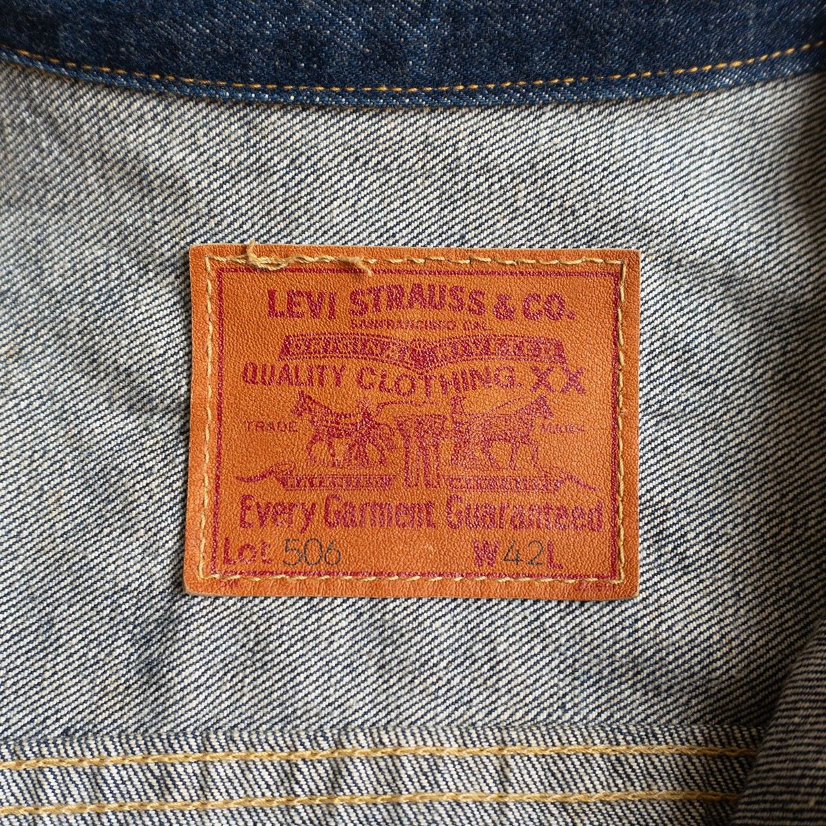 Levi's Levi's 506XX Denim Jacket Size 42 Size US XS / EU 42 / 0 - 3 Thumbnail