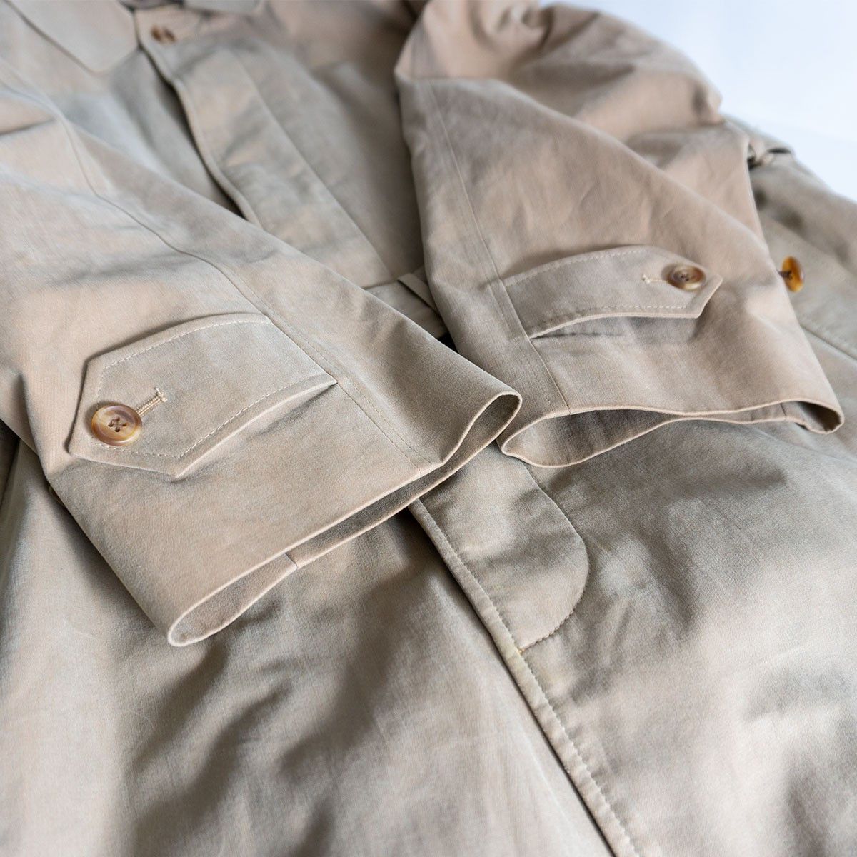 Vintage INVERTERE Lined Belted Balmacaan Coat Size 42 Size US XS / EU 42 / 0 - 6 Thumbnail