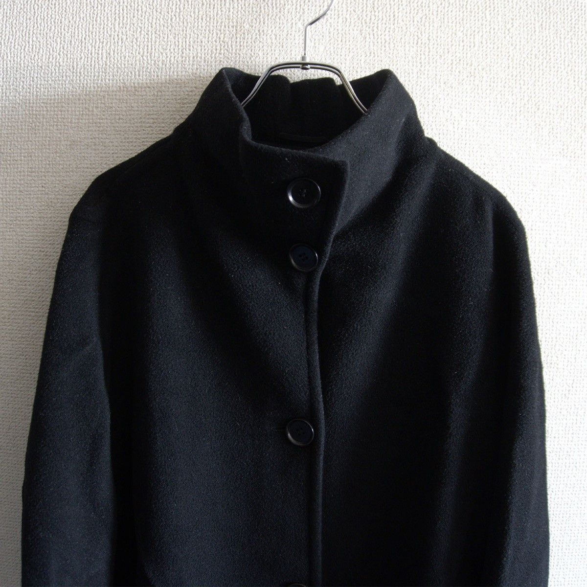 Max Mara Max Mara Pure Wool Coat Black Size 38 Size US M / EU 48-50 / 2 - 2 Thumbnail