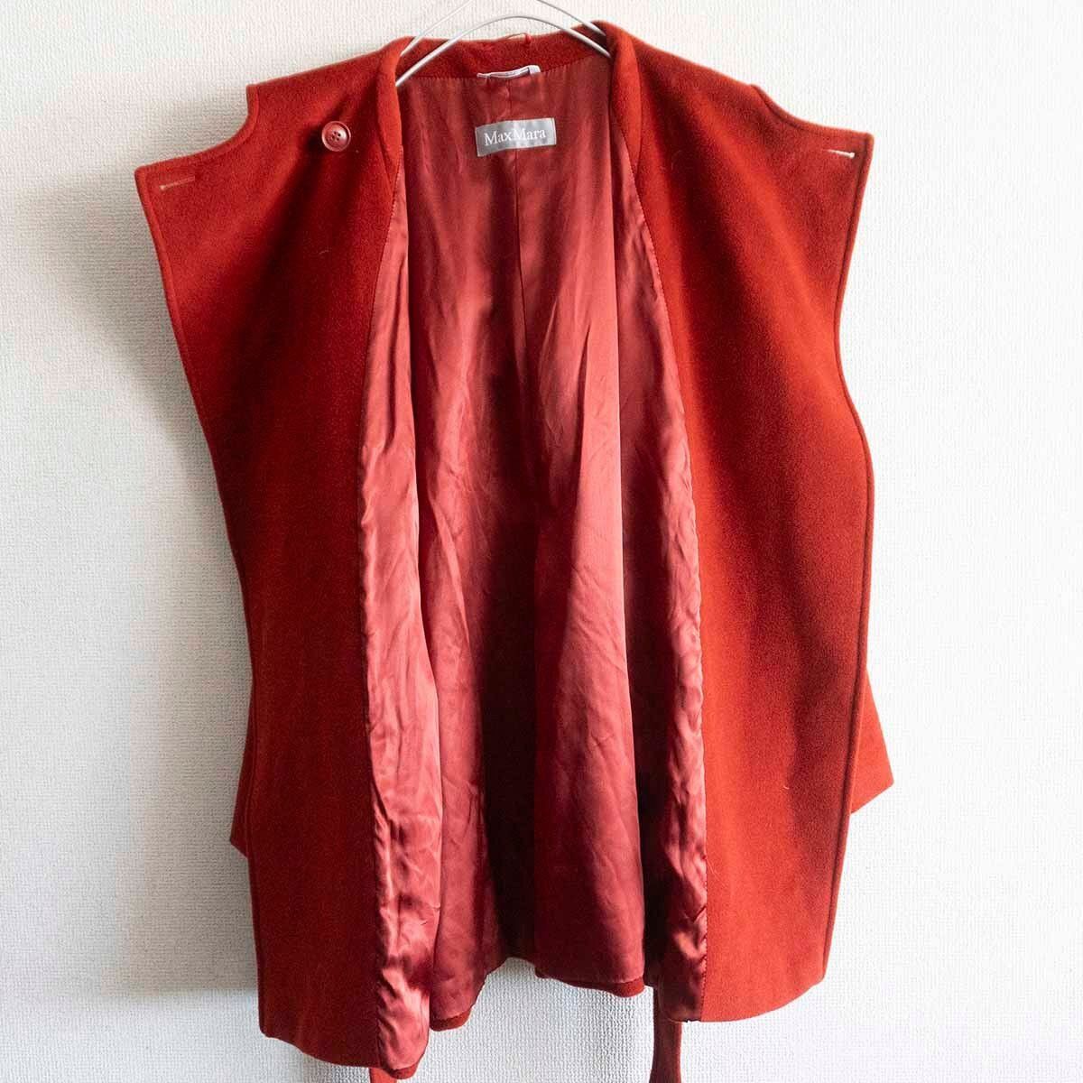 Max Mara Max Mara Belted Gown Coat Red Size 36 Size US XL / EU 56 / 4 - 3 Thumbnail