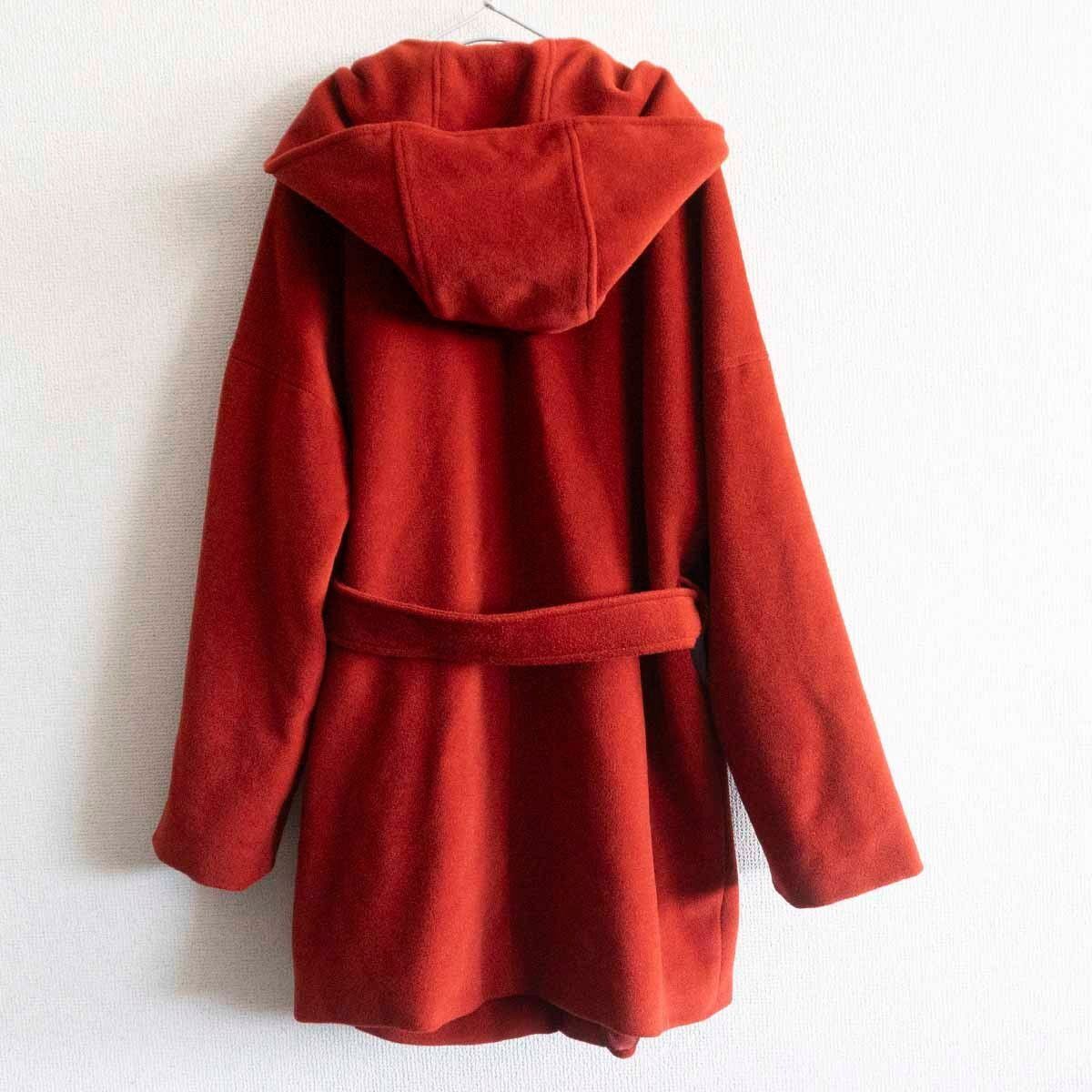 Max Mara Max Mara Belted Gown Coat Red Size 36 Size US XL / EU 56 / 4 - 2 Thumbnail