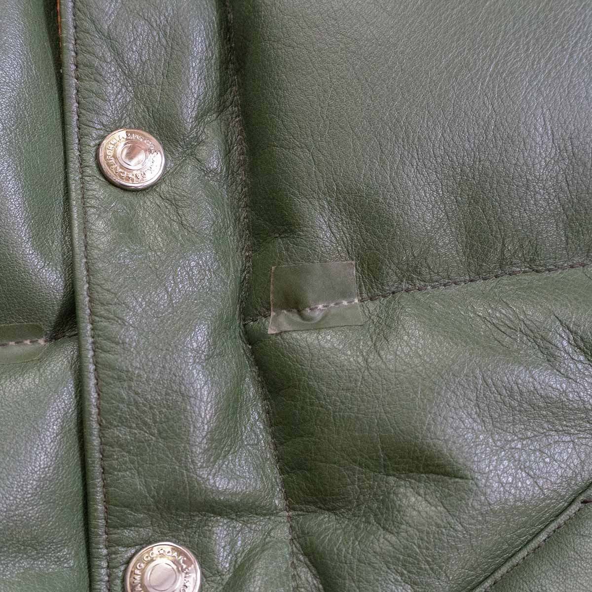 Rainbow Country Rainbow Country Leather Down Jacket Size L Size US L / EU 52-54 / 3 - 6 Thumbnail