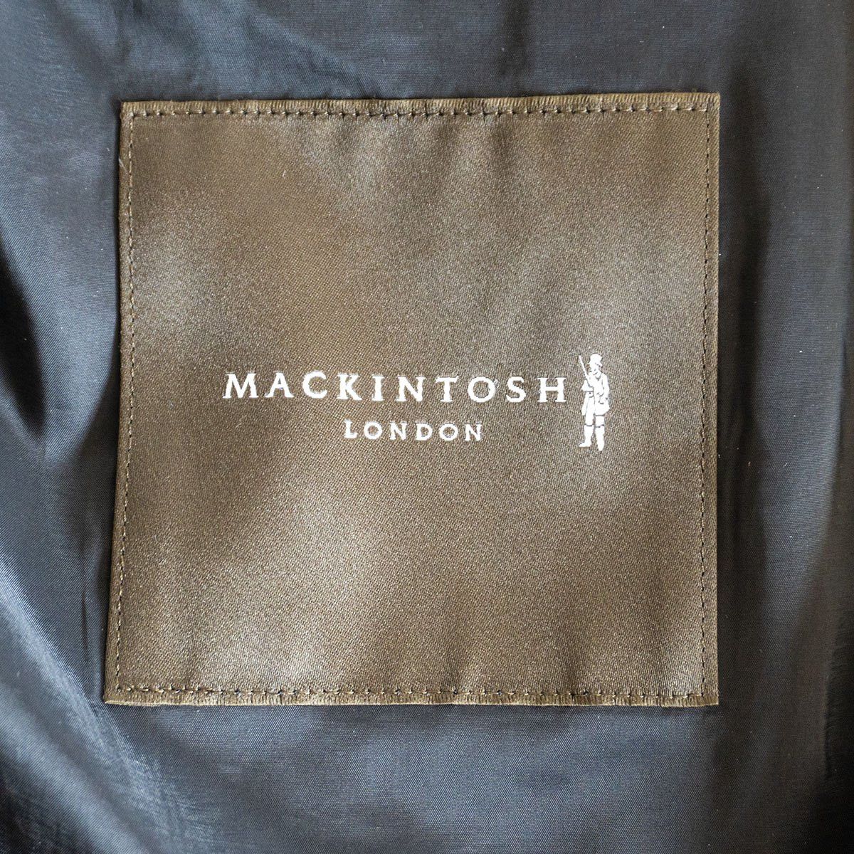 Vintage MACKINTOSH LONDON Wool Down Jacket Blue Size 40 Size US XXS / EU 40 - 6 Thumbnail