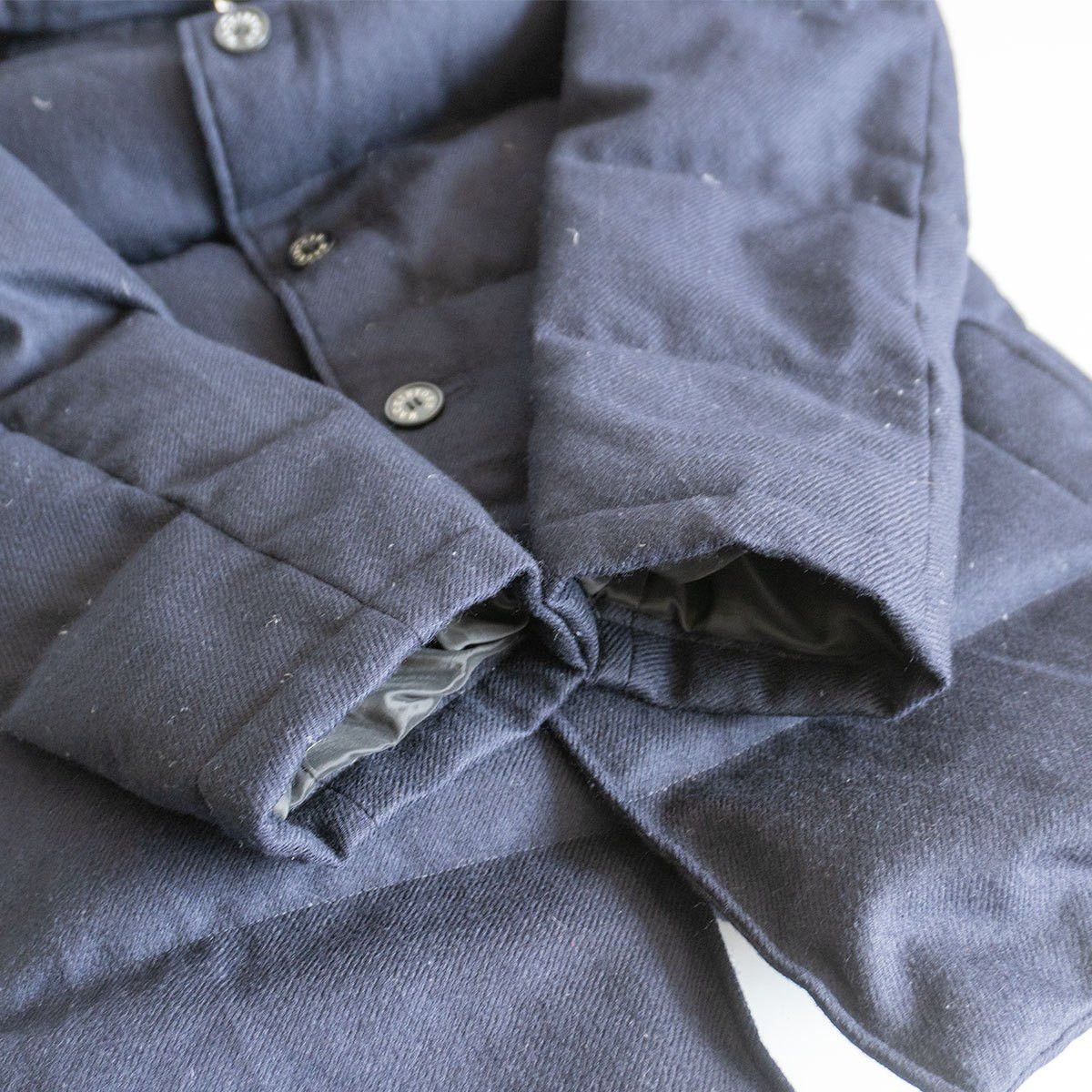 Vintage MACKINTOSH LONDON Wool Down Jacket Blue Size 40 Size US XXS / EU 40 - 5 Thumbnail