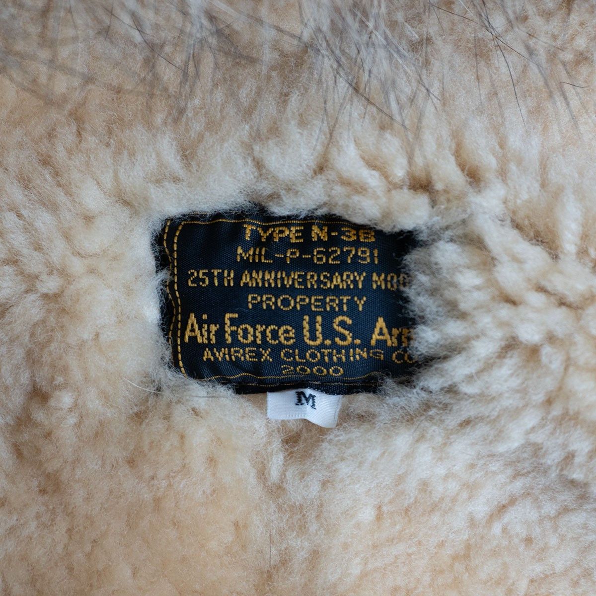 Avirex Avirex 25 B-7 Shearling Alaskan Coat Jacket Brown Size M Size US M / EU 48-50 / 2 - 6 Thumbnail