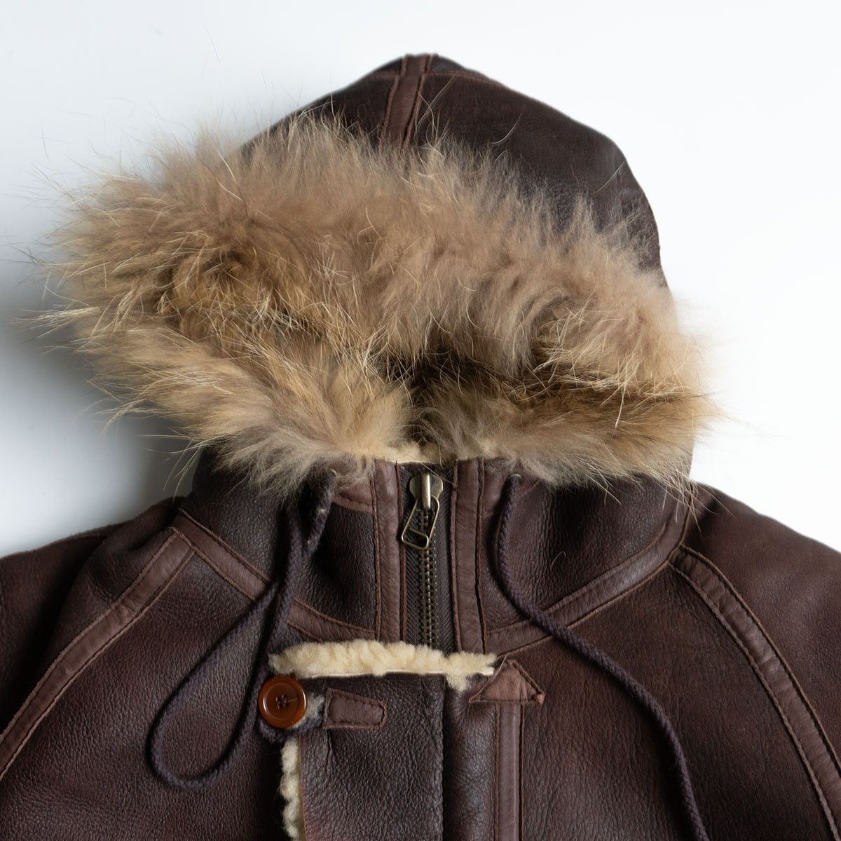 Avirex Avirex 25 B-7 Shearling Alaskan Coat Jacket Brown Size M Size US M / EU 48-50 / 2 - 4 Thumbnail