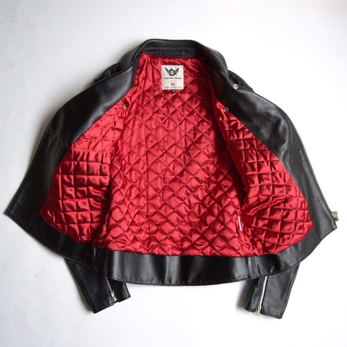 Vintage 666 triple six 42 UK Double Riders Jacket Size 42 Size US XS / EU 42 / 0 - 3 Thumbnail