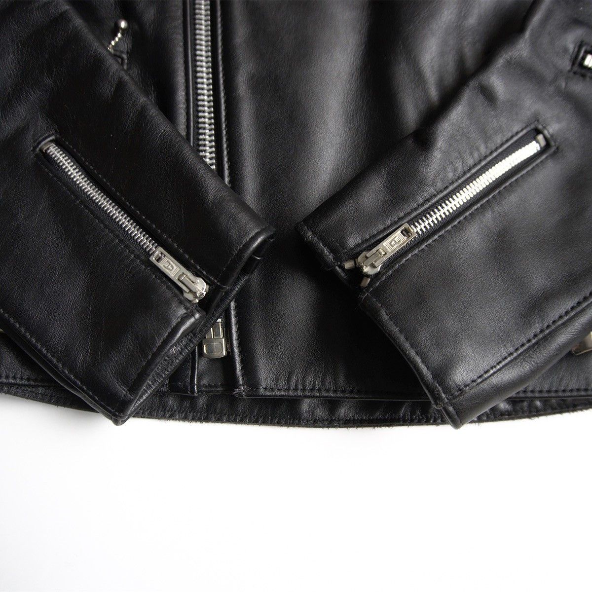 Vintage 666 triple six 42 UK Double Riders Jacket Size 42 Size US XS / EU 42 / 0 - 4 Thumbnail