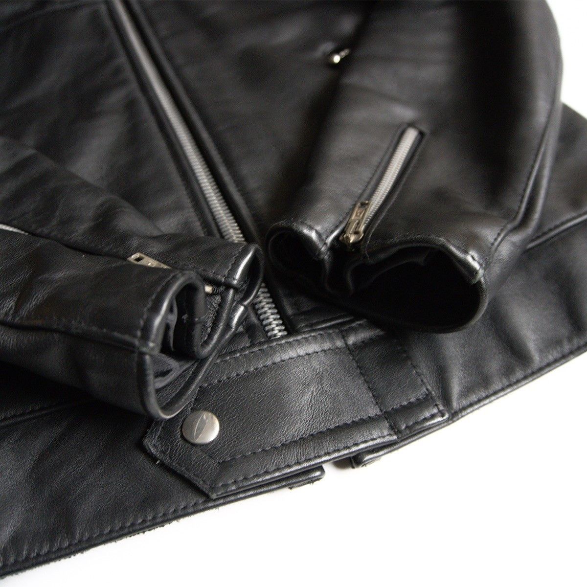 Vintage 666 triple six Steerhide Single Rider Jacket Size 42 Size US XS / EU 42 / 0 - 4 Thumbnail