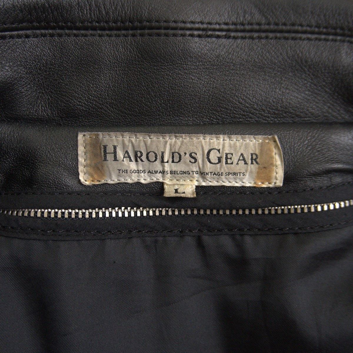 Vintage HAROLDS GEAR Single Rider Jacket Size L Size US L / EU 52-54 / 3 - 3 Thumbnail