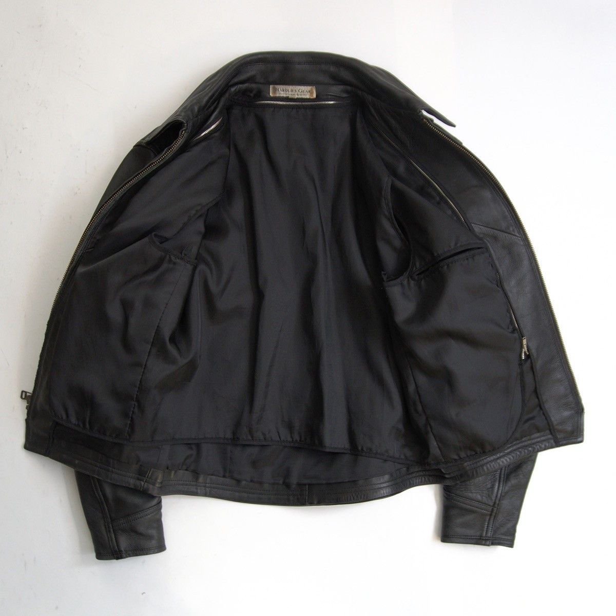Vintage HAROLDS GEAR Single Rider Jacket Size L Size US L / EU 52-54 / 3 - 4 Thumbnail