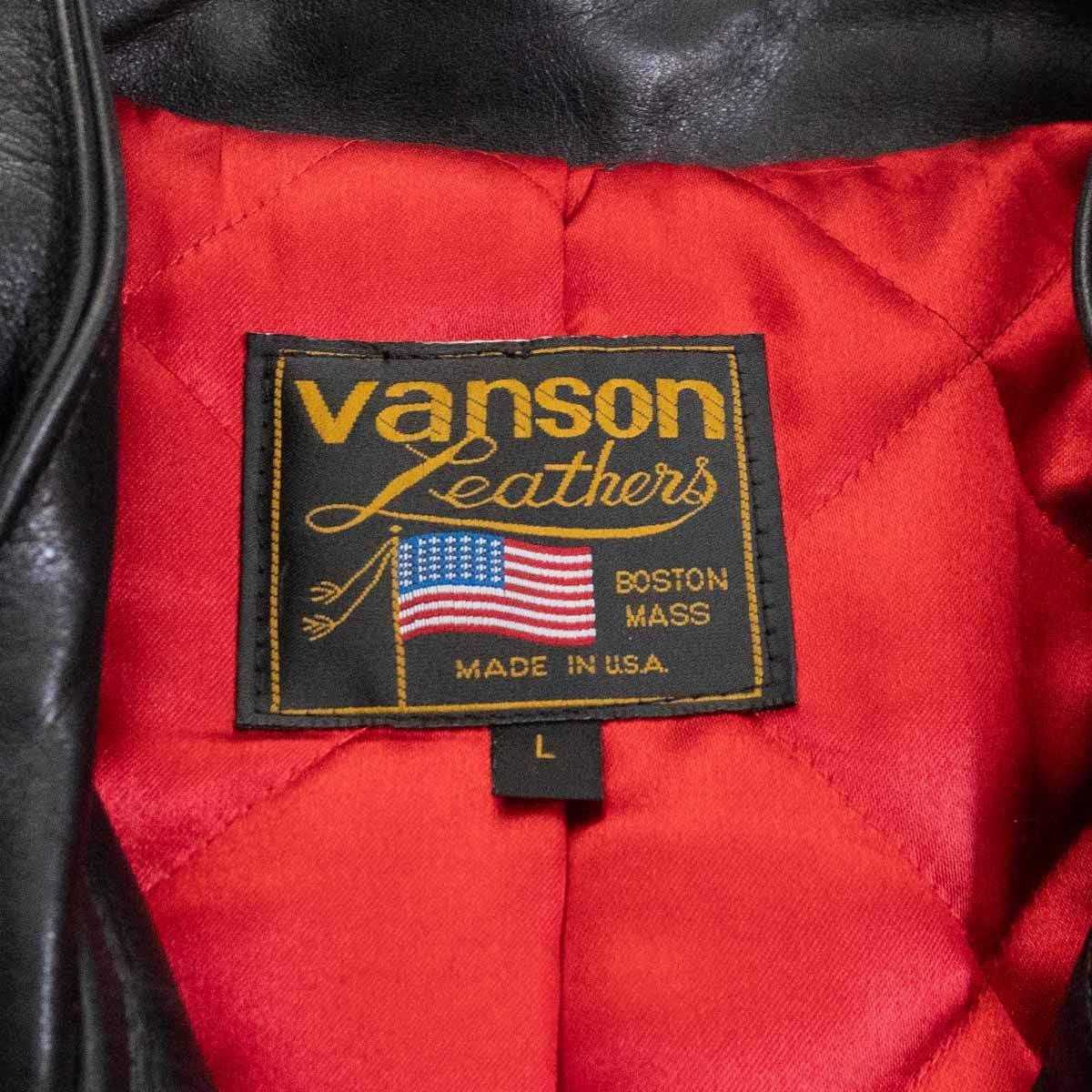 Vintage VANSON Chopper Double Rider Jacket Size L Size US L / EU 52-54 / 3 - 6 Thumbnail