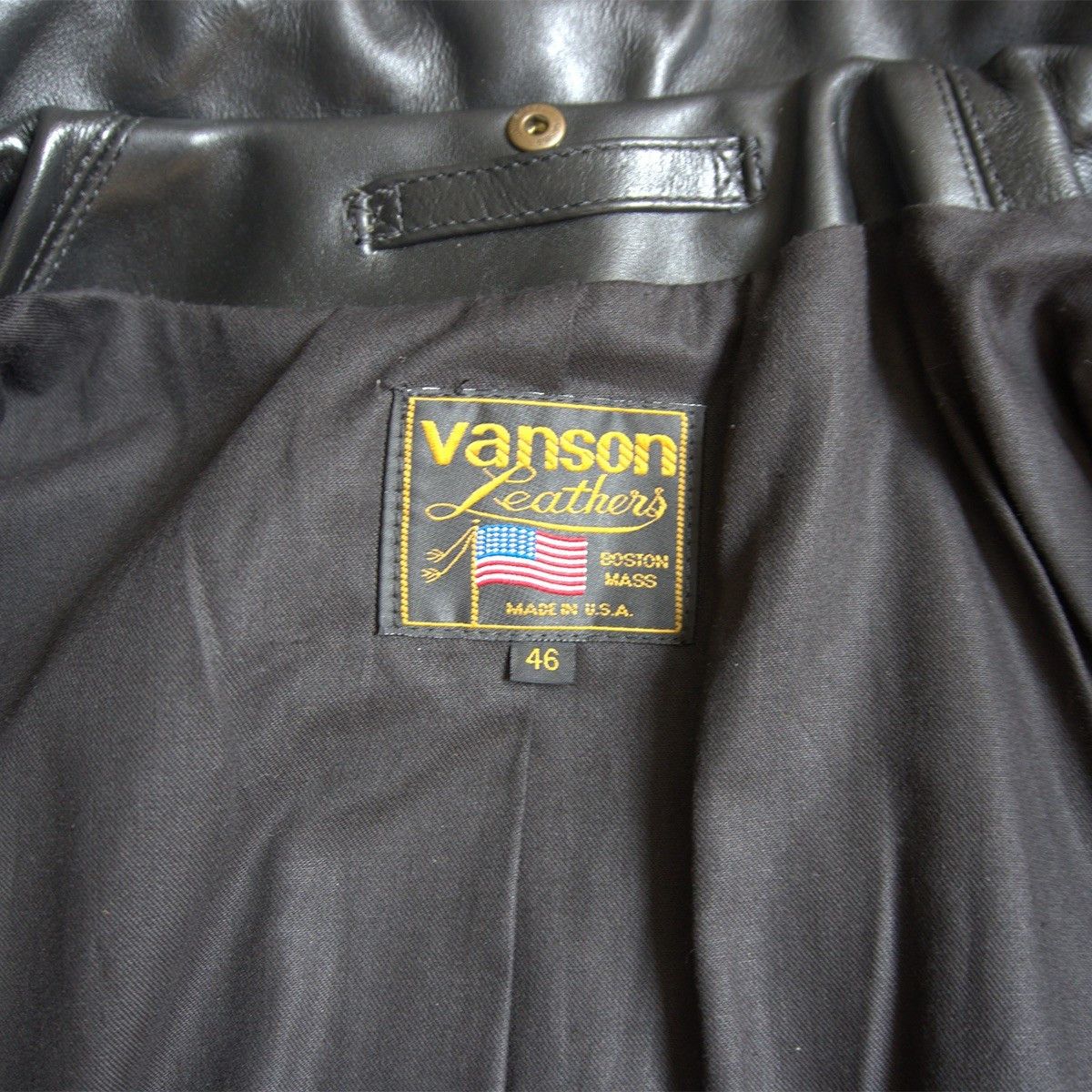 Vintage VANSON Cafe Racer Jacket Size 46 Size US S / EU 44-46 / 1 - 7 Thumbnail
